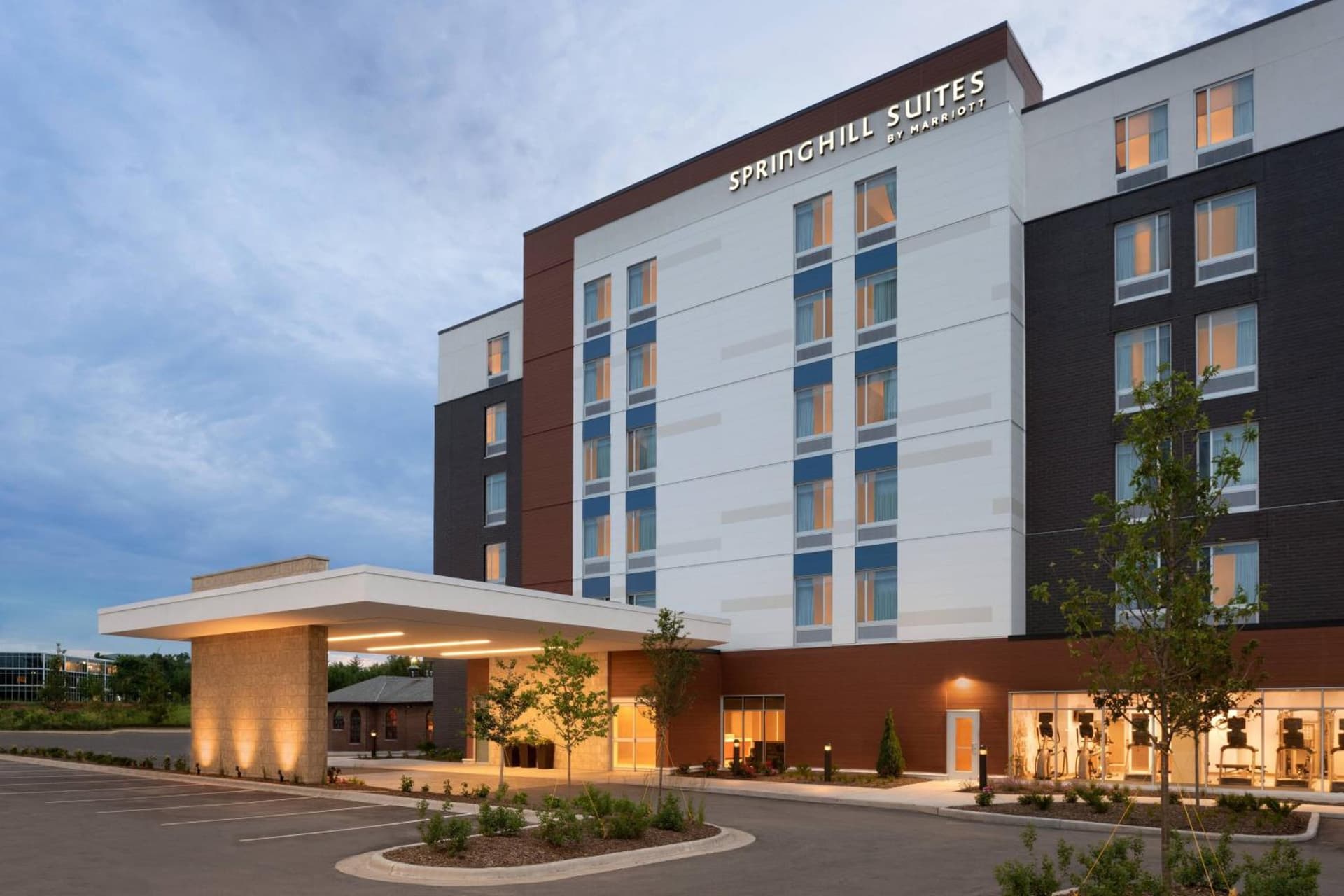 SpringHill Suites by Marriott Milwaukee West/Wauwatosa featured exterior or lobby in Wauwatosa, WI — similar hotel