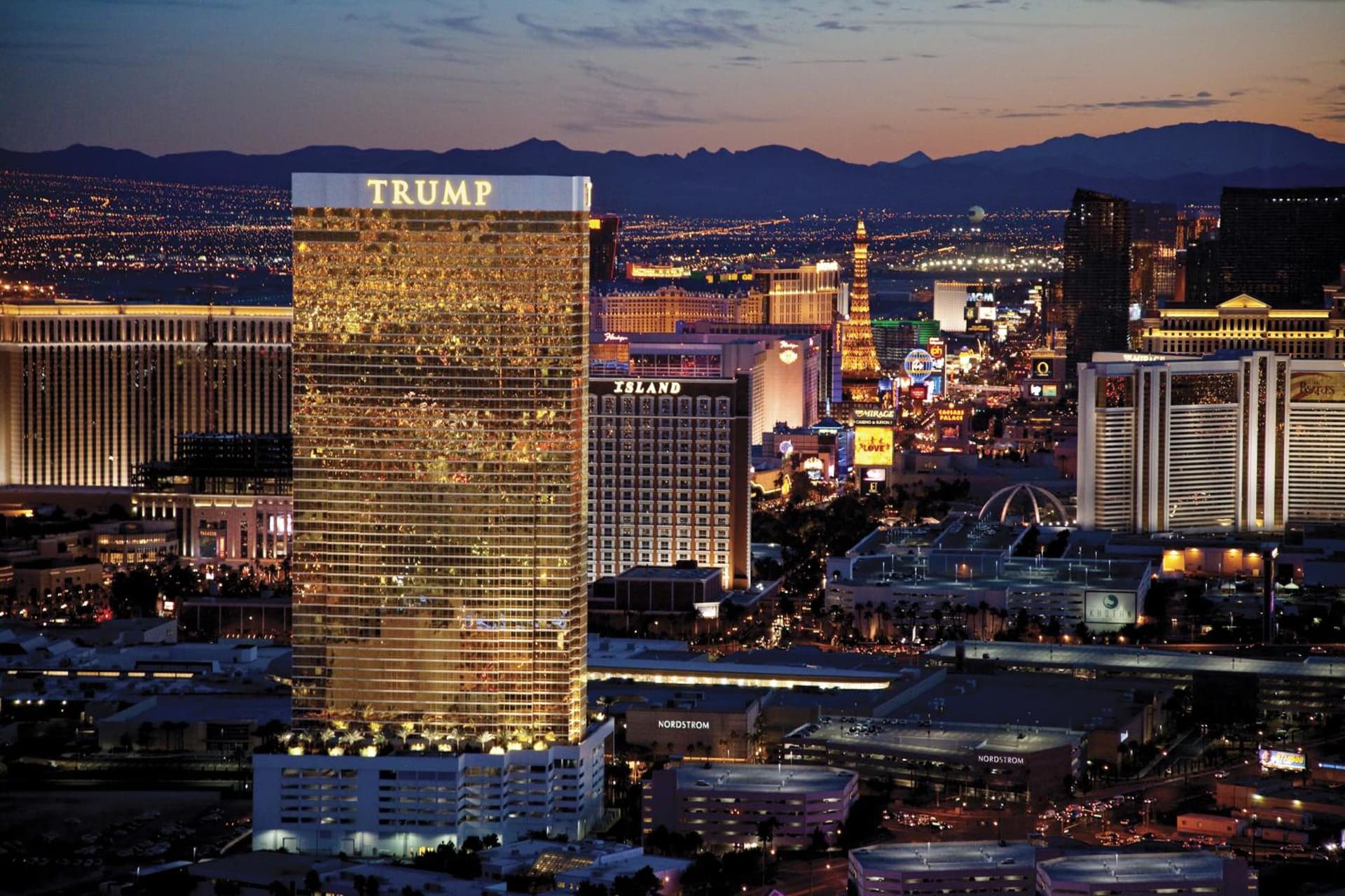 Trump International Hotel Las Vegas exterior or lobby in Las Vegas, NV — main listing photo