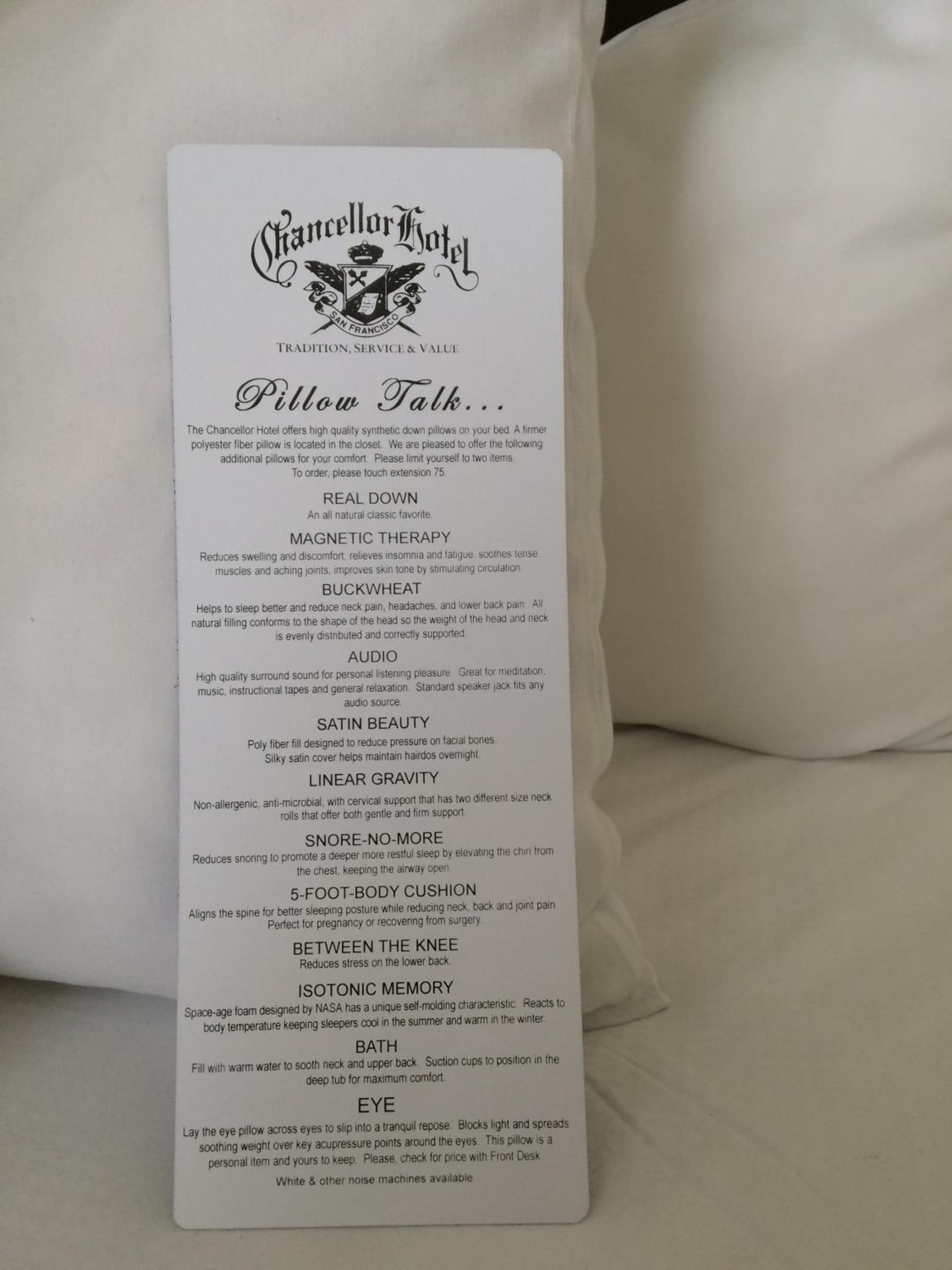 Chancellor Hotel on Union Square property views in San Francisco, CA — gallery photo 3