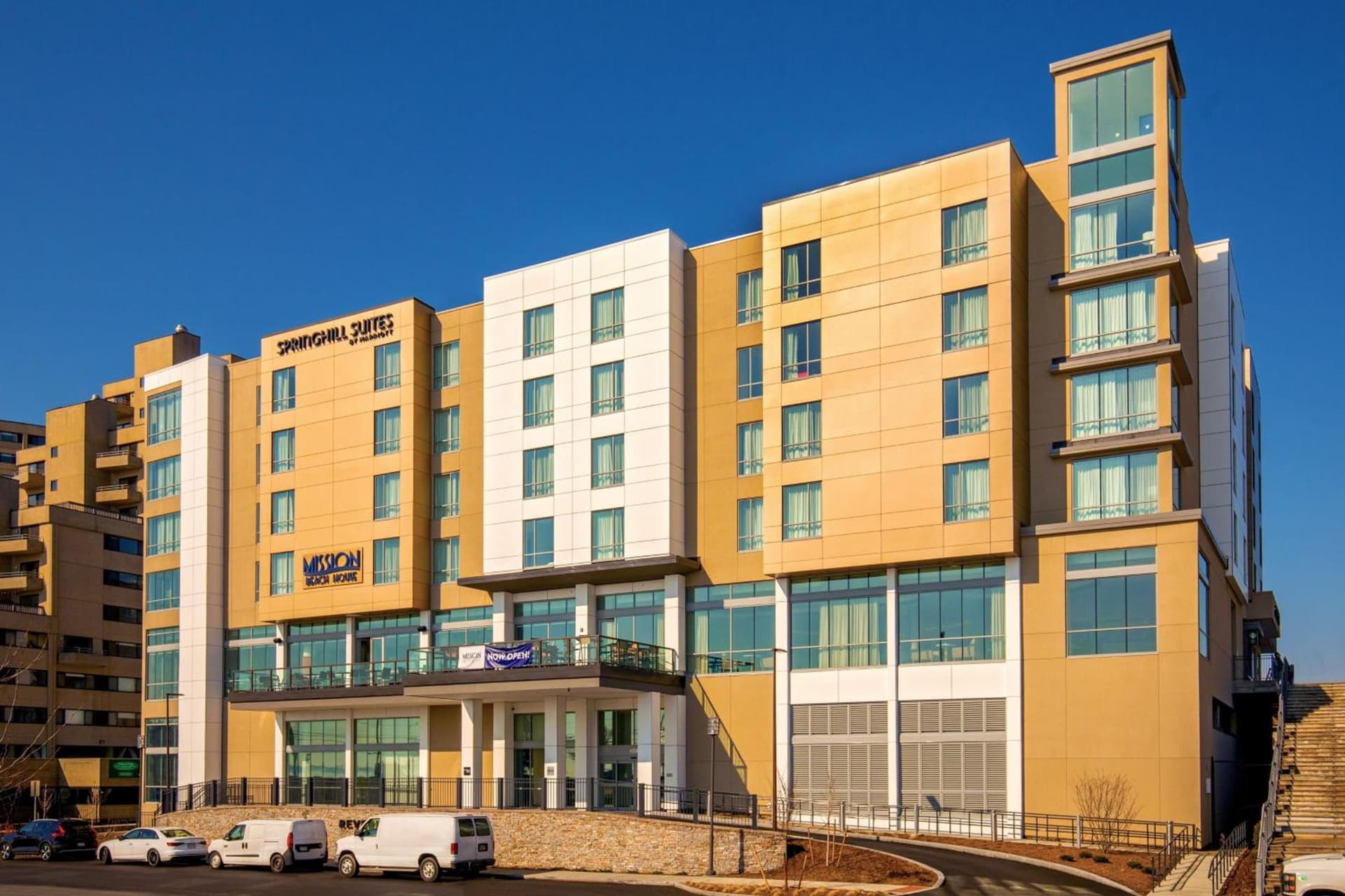 SpringHill Suites by Marriott Boston Logan Airport Revere Beach interior in Revere, MA — gallery photo 2