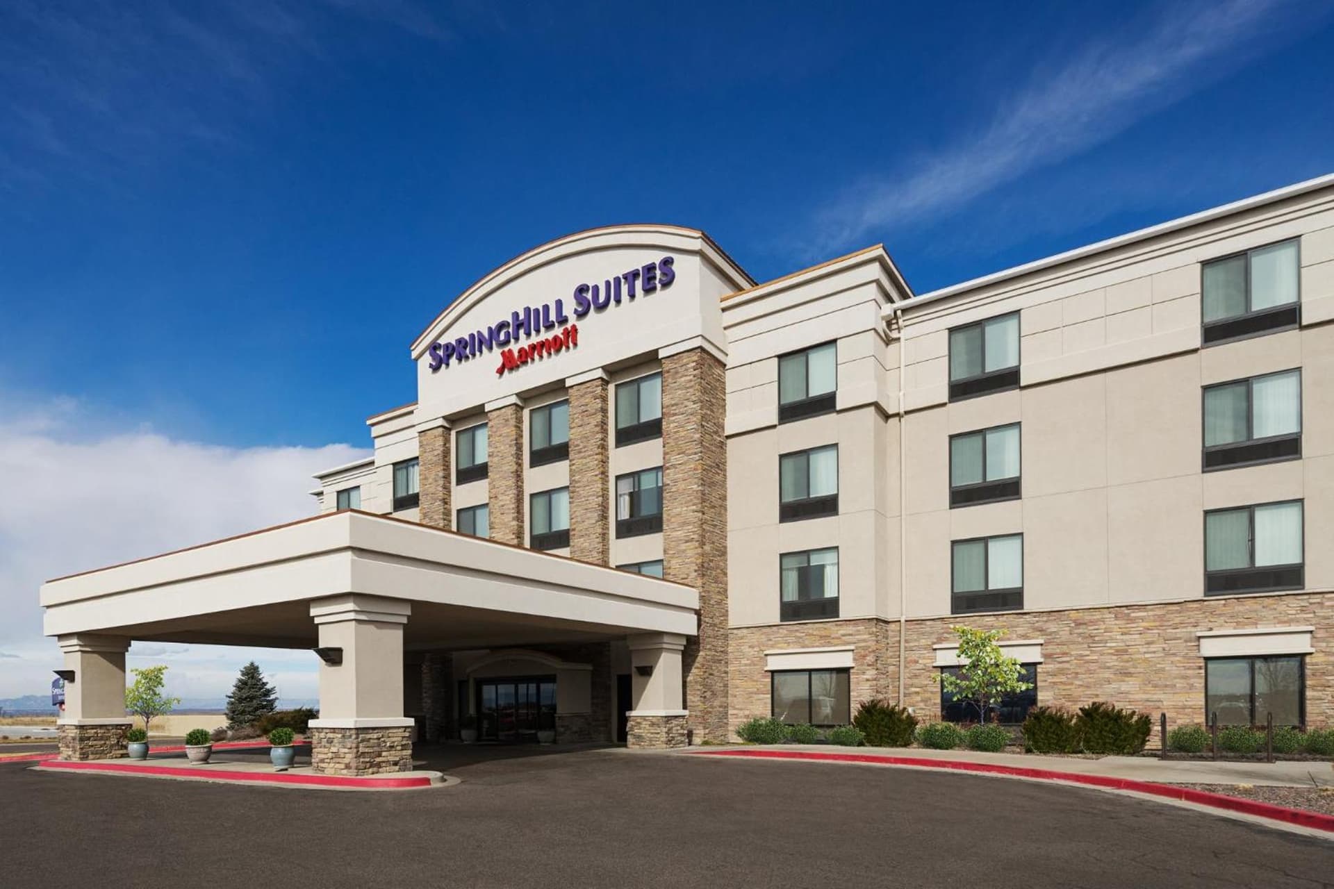 SpringHill Suites by Marriott Denver Airport featured exterior or lobby in Denver, CO — similar hotel