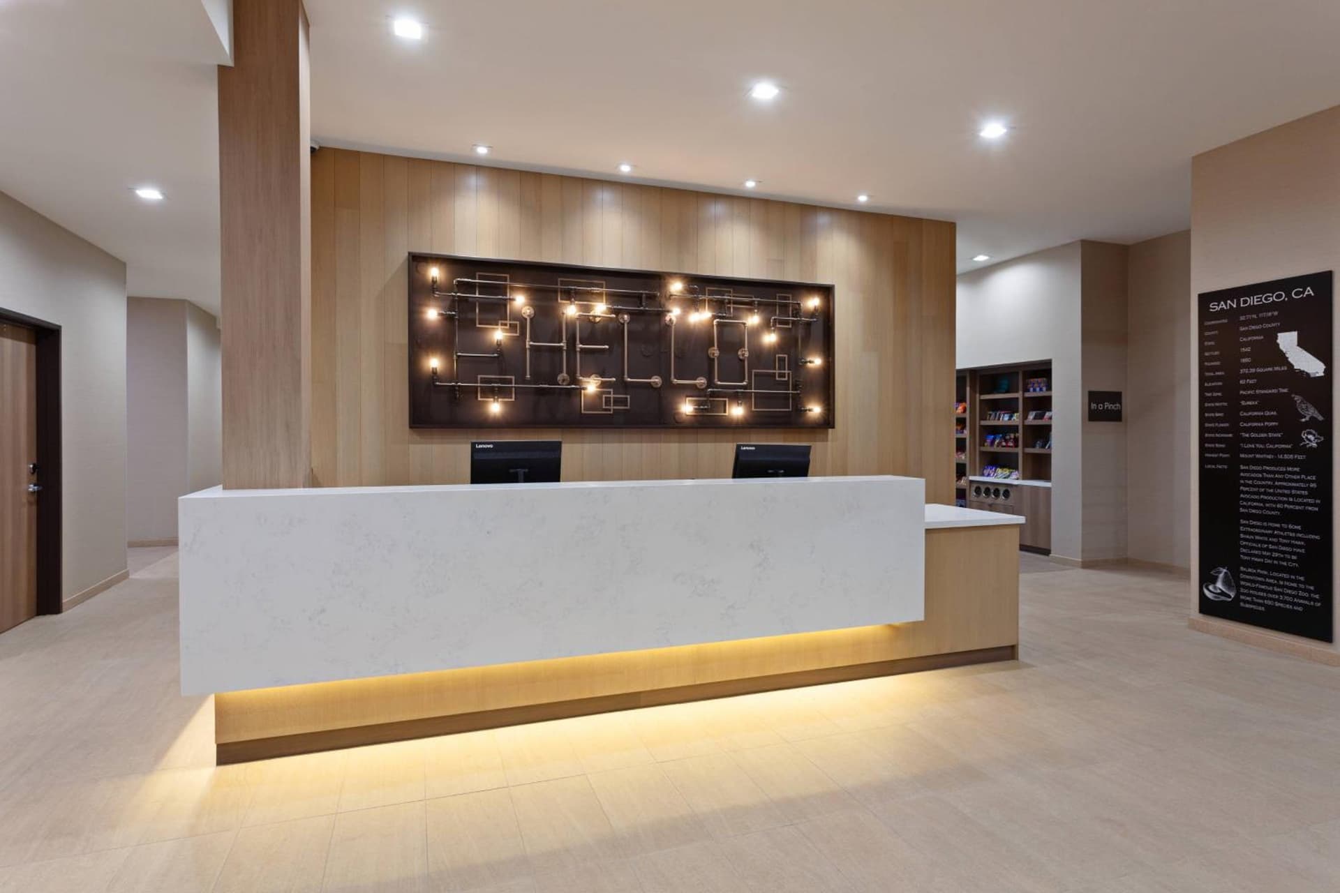 TownePlace Suites by Marriott San Diego Central property views in San Diego, CA — gallery photo 3