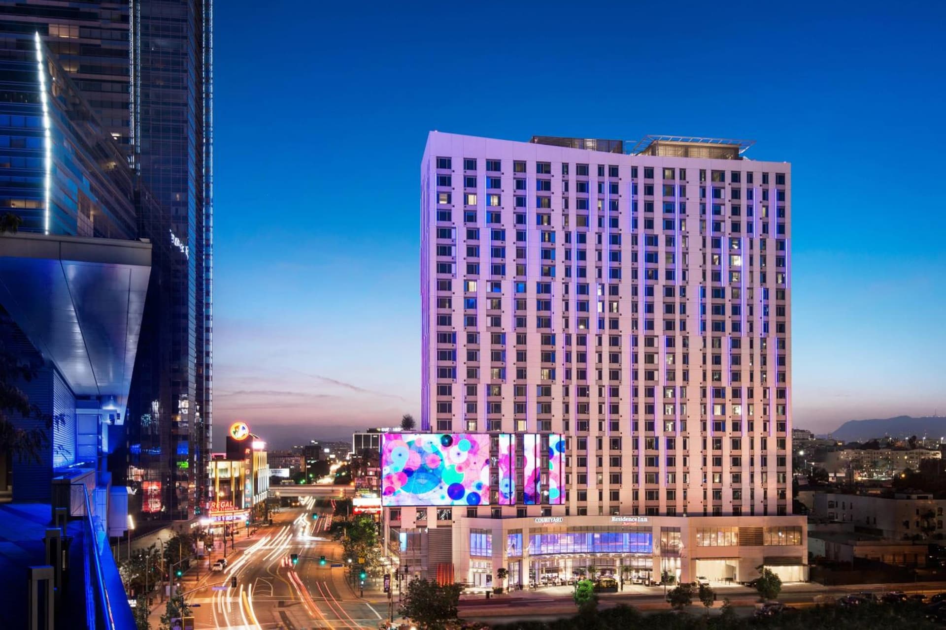 Courtyard by Marriott Los Angeles L.A. LIVE exterior or lobby in Los Angeles, CA — main listing photo