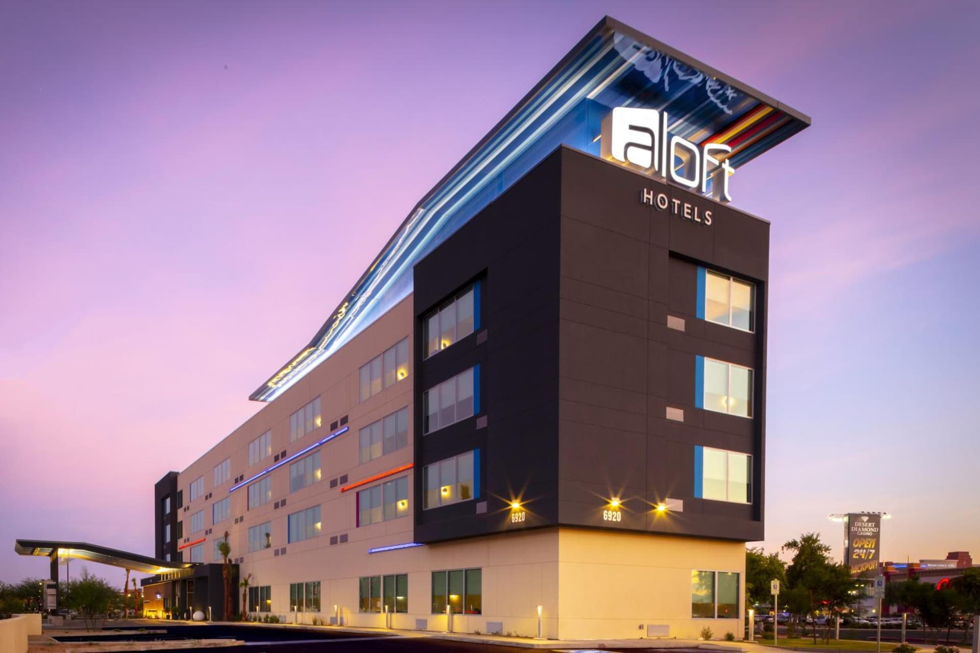 Aloft Glendale at Westgate interior in Glendale, AZ — gallery photo 2