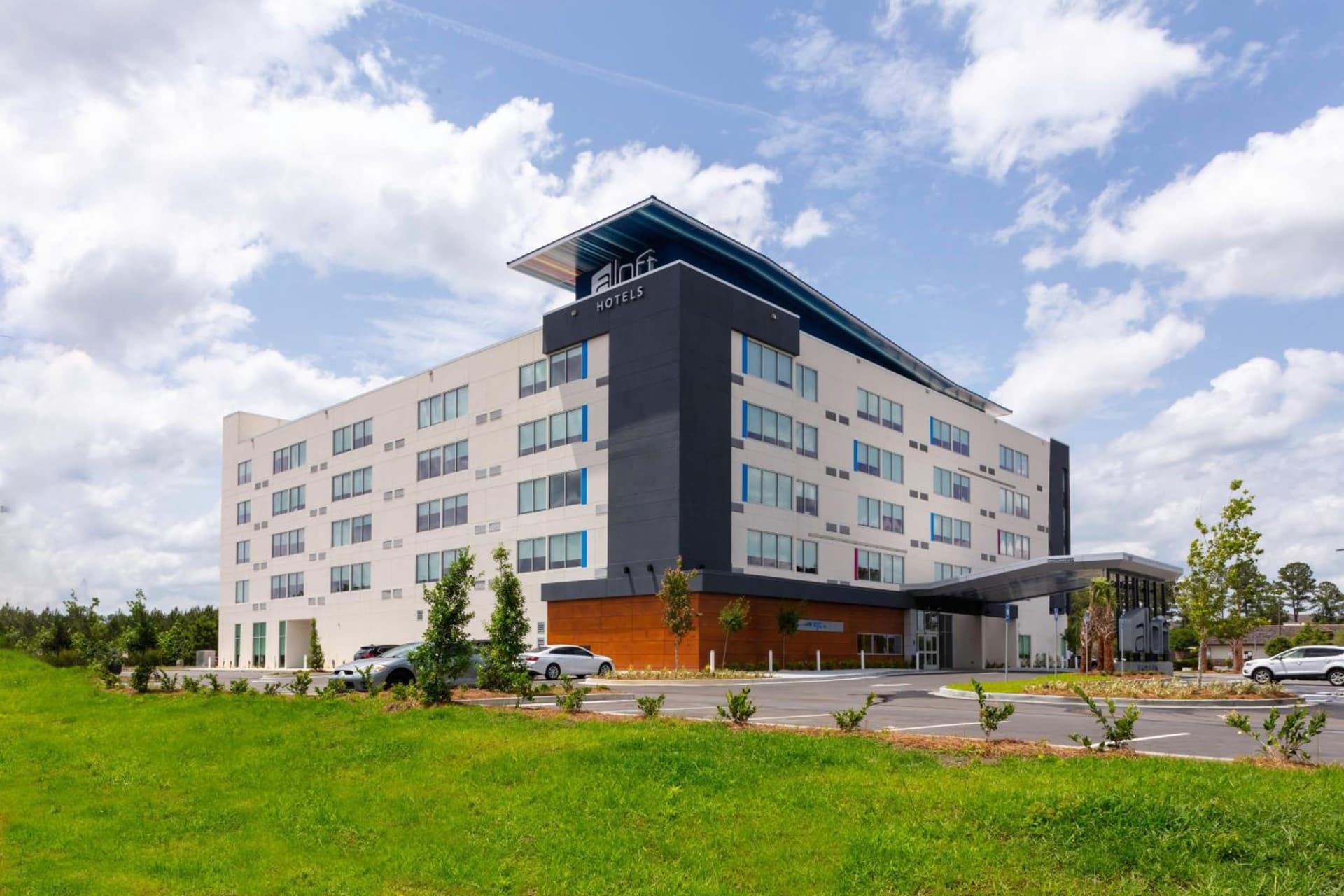 Aloft by Marriott Savannah Airport featured exterior or lobby in Savannah, GA — similar hotel