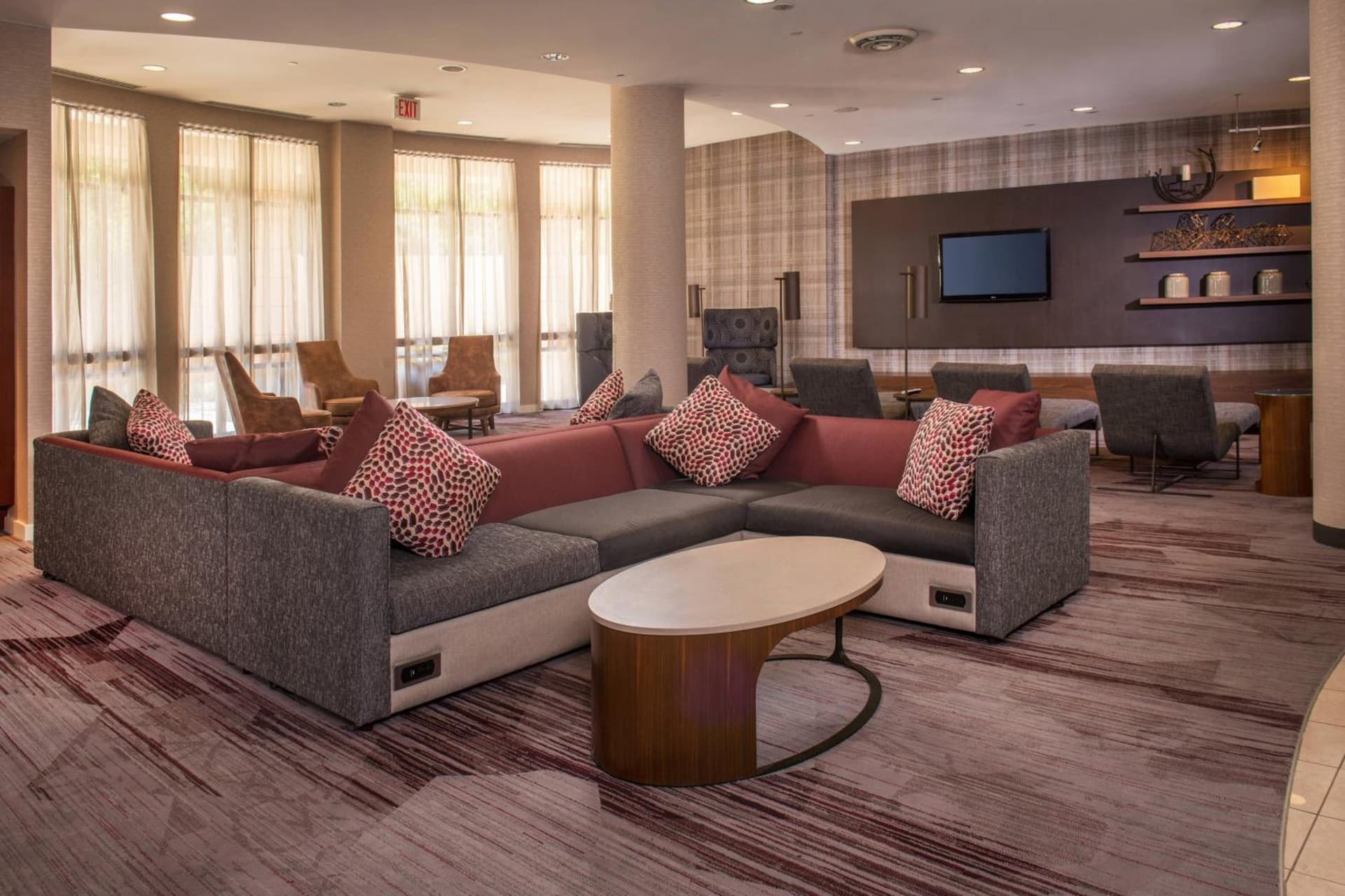 Courtyard Fort Meade BWI Business District property views in Annapolis Junction, MD — gallery photo 3