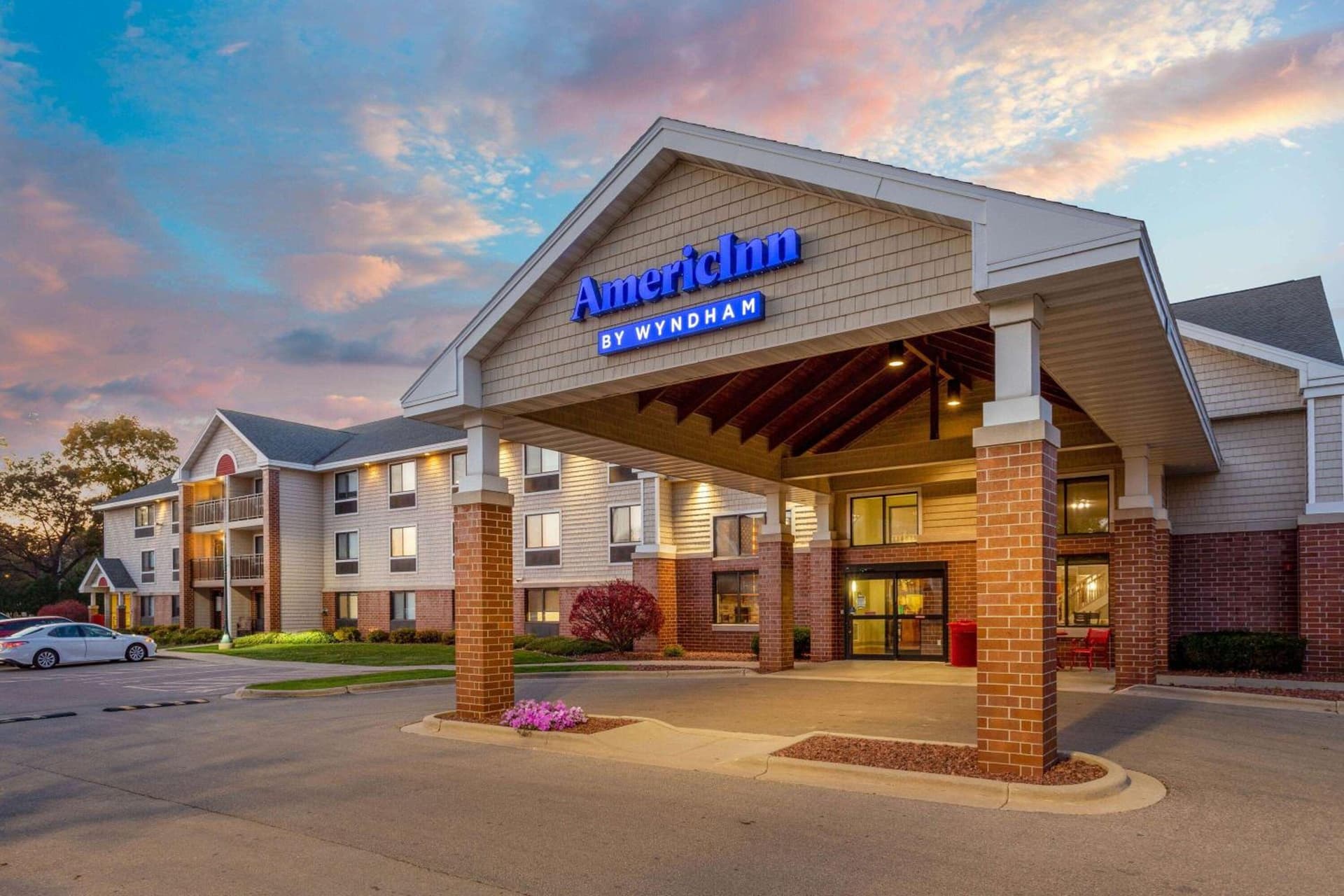 AmericInn by Wyndham Madison South featured exterior or lobby in Madison, WI — similar hotel