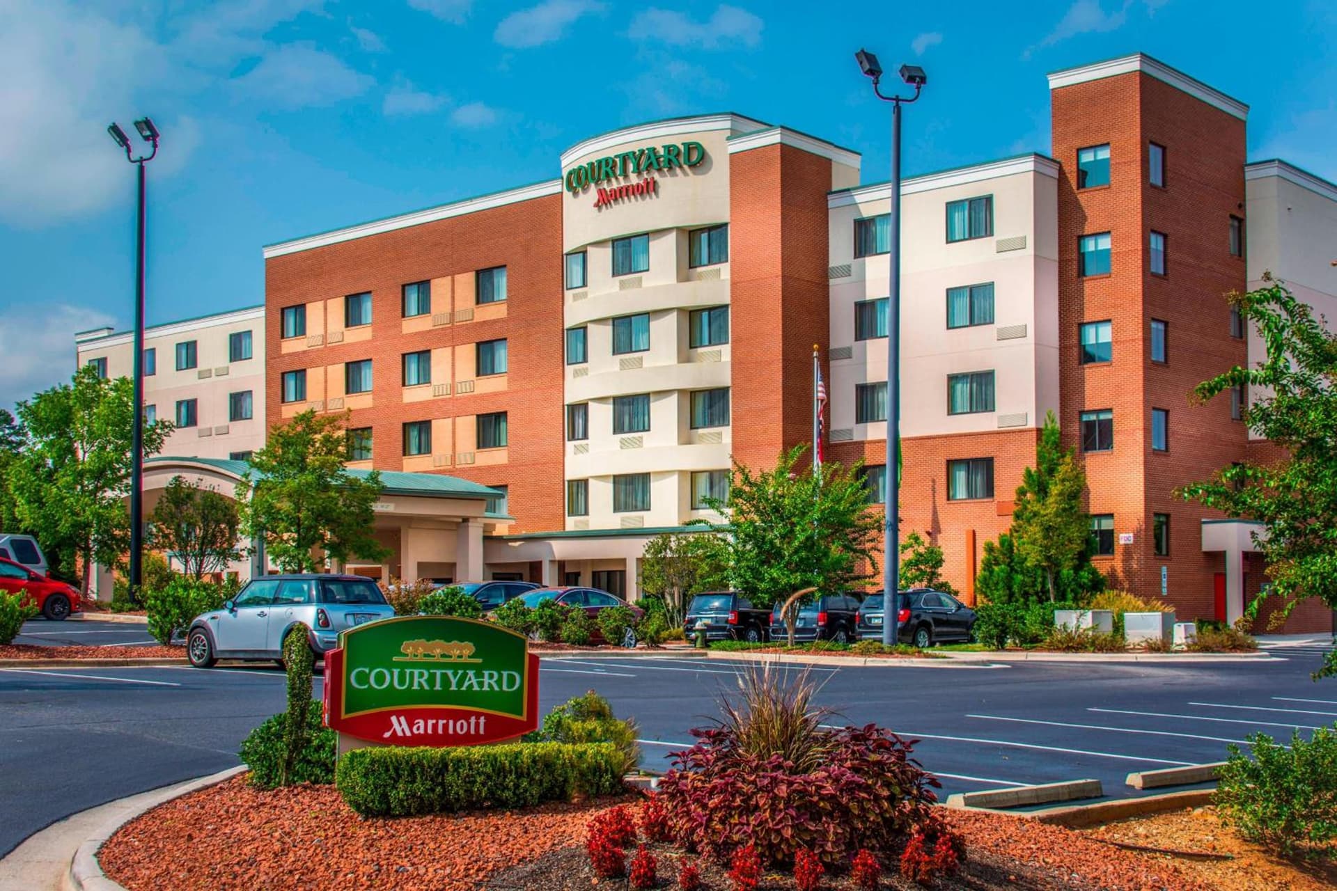 Courtyard Greensboro Airport featured exterior or lobby in Greensboro, NC — similar hotel