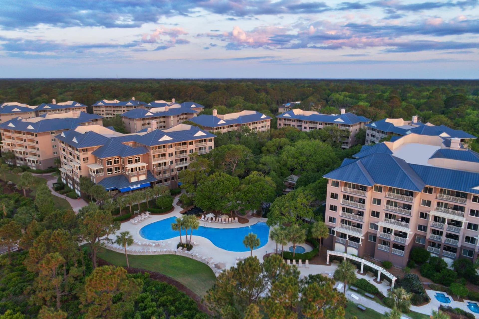 Marriott's Grande Ocean property views in Hilton Head Island, SC — gallery photo 3
