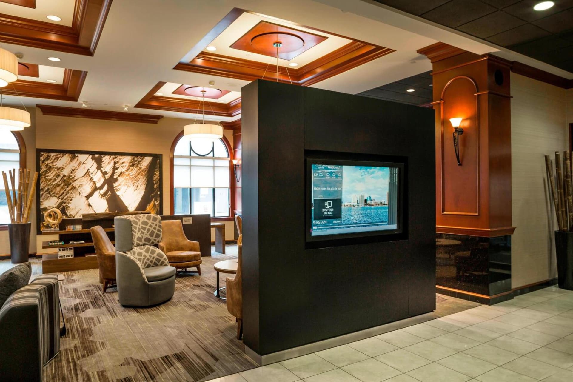 Courtyard by Marriott Norfolk Downtown property views in Norfolk, VA — gallery photo 3