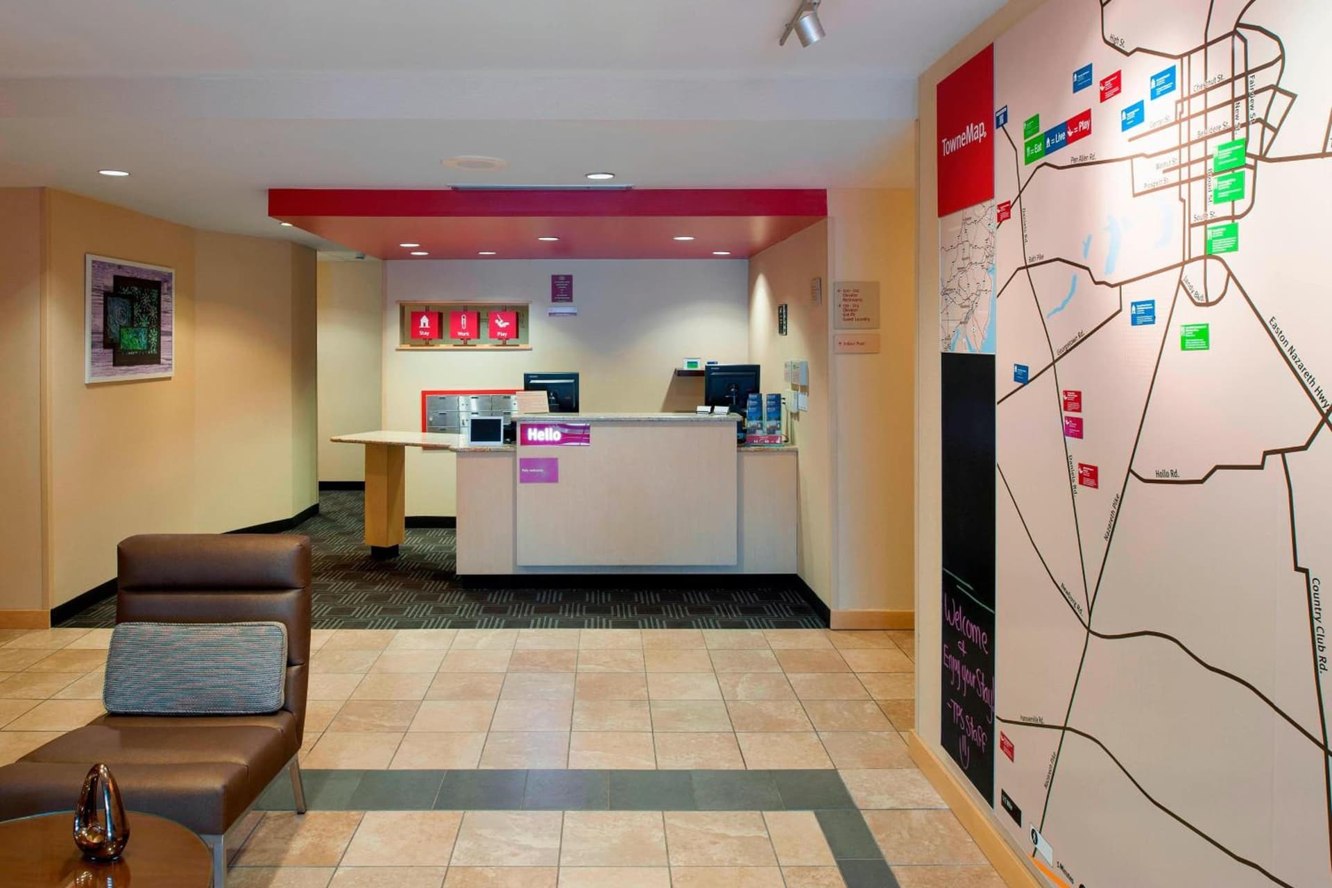 TownePlace Suites by Marriott Bethlehem Easton/Lehigh Valley interior in Hollo, PA — gallery photo 2