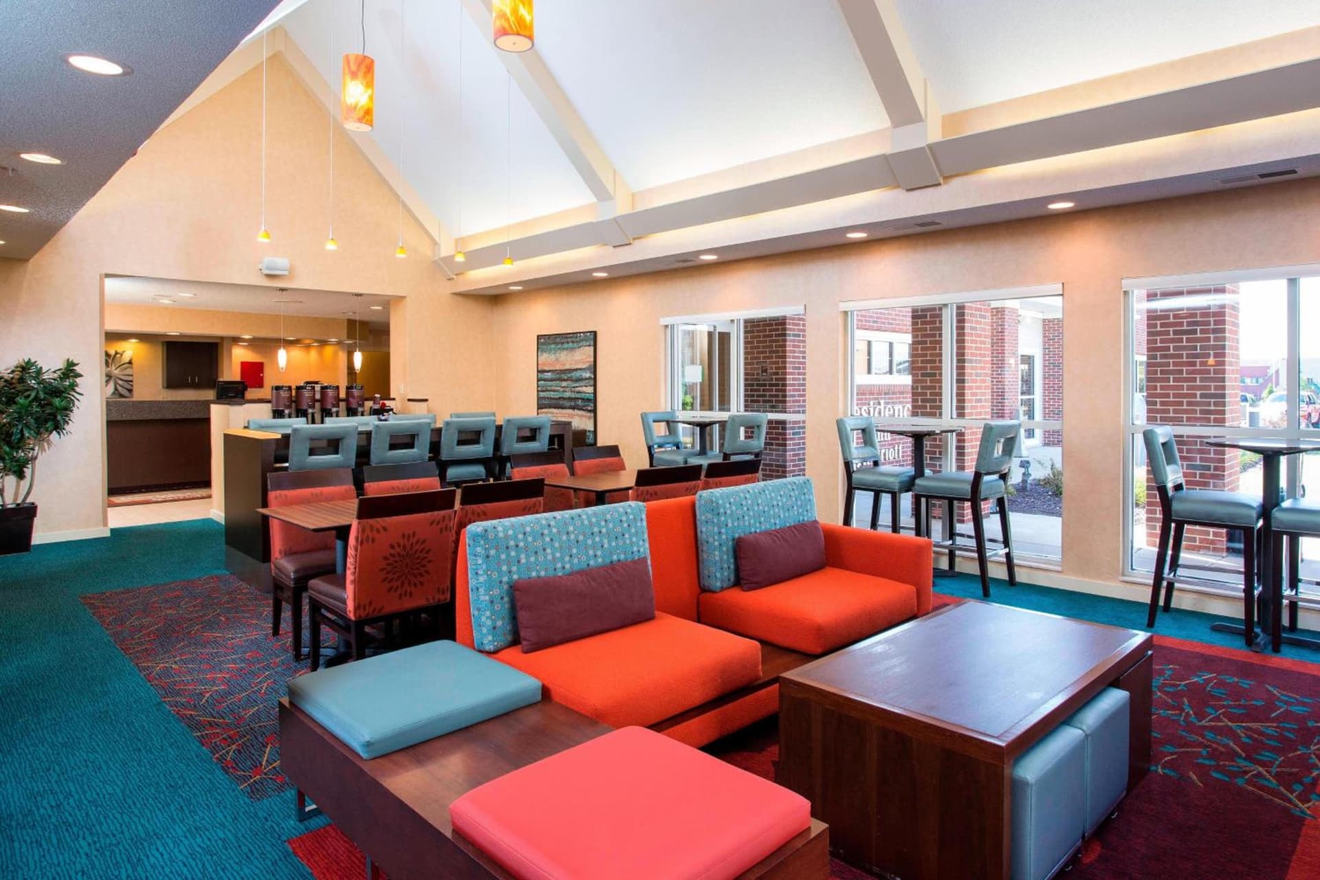 Residence Inn Rockford interior in Rockford, IL — gallery photo 2