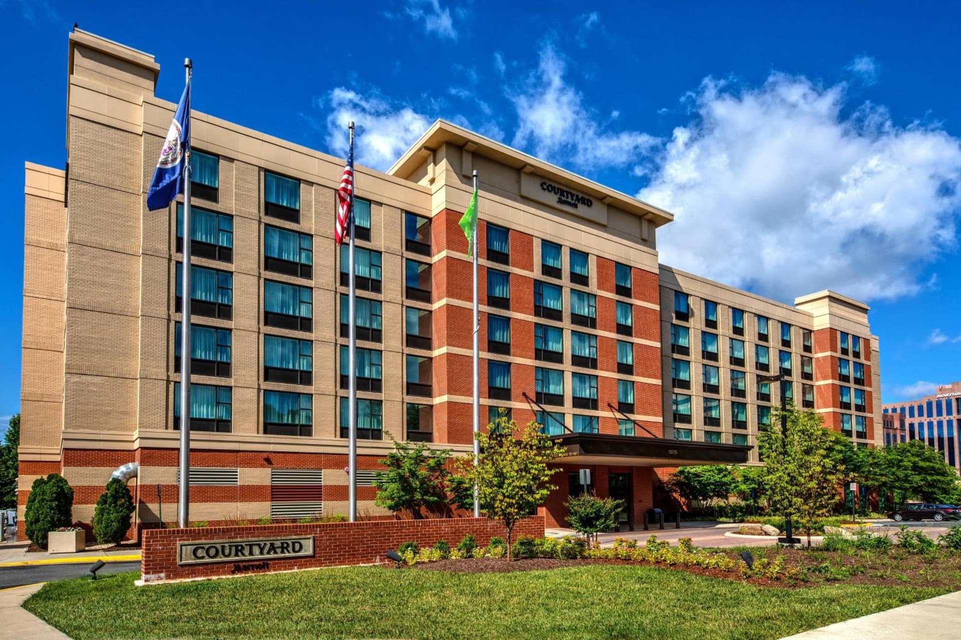 Courtyard by Marriott Dulles Airport Herndon featured exterior or lobby in Herndon, VA — similar hotel