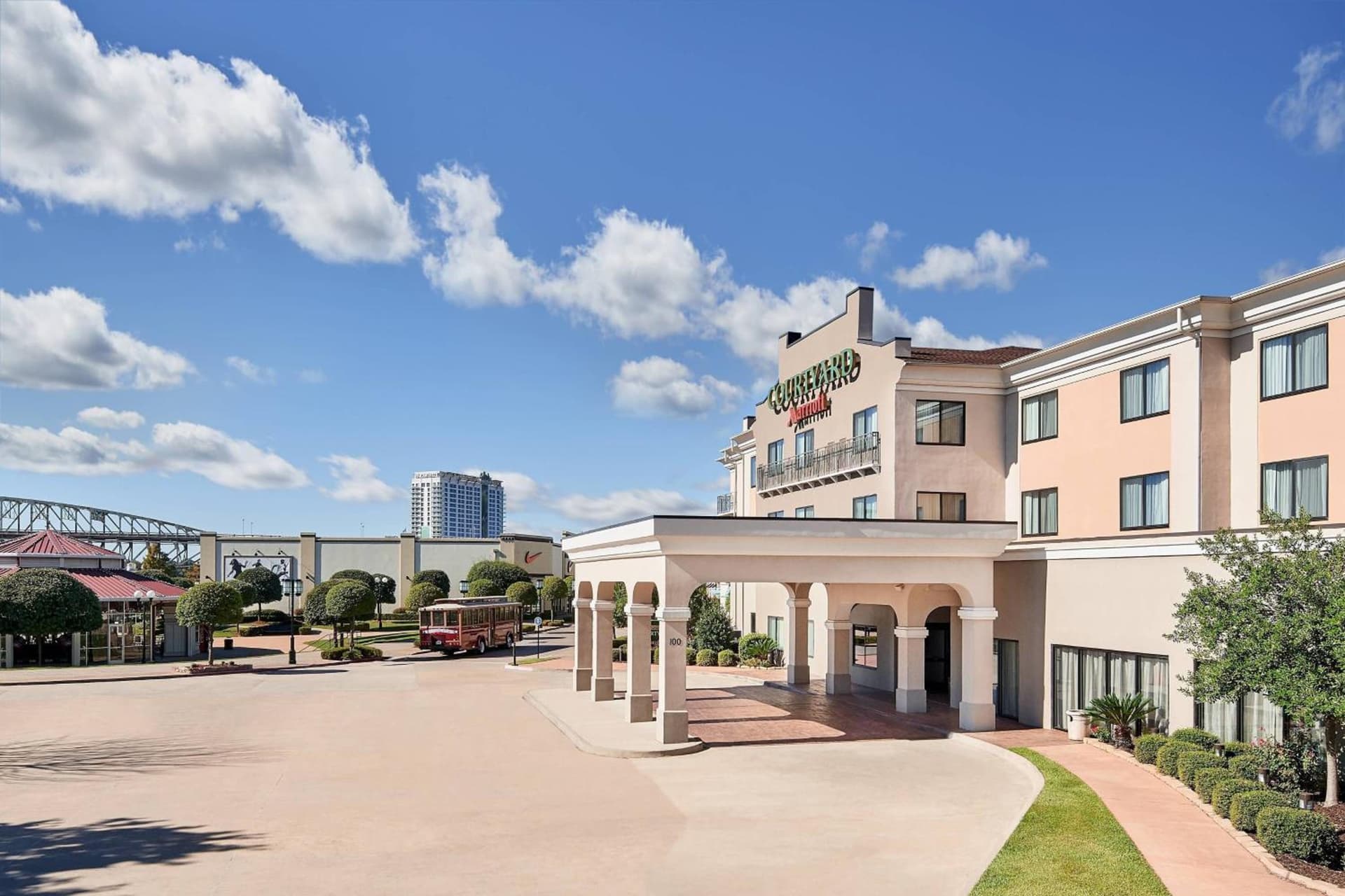 Courtyard Shreveport-Bossier City/Louisiana Boardwalk property views in Bossier City, LA — gallery photo 3