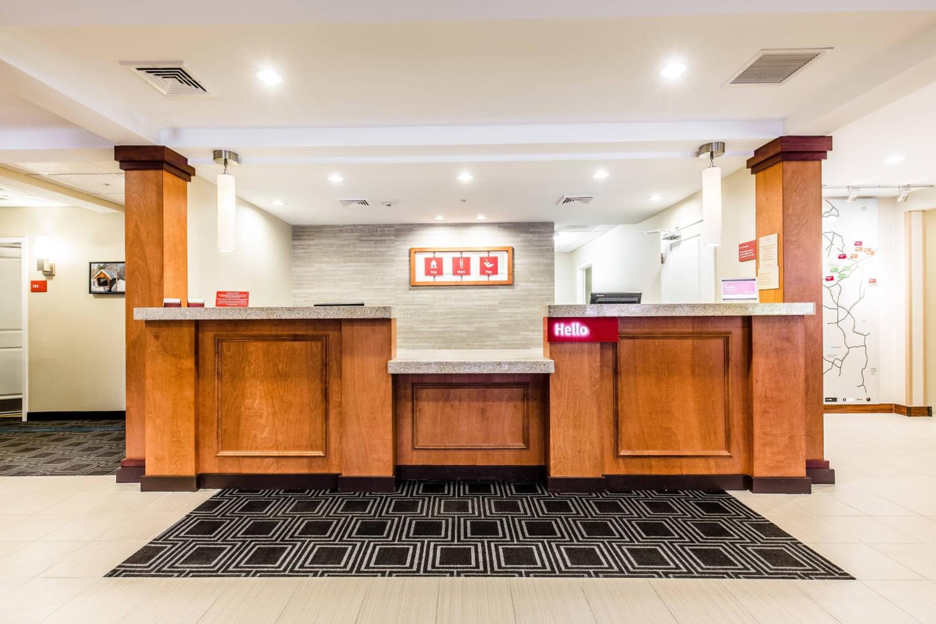TownePlace Suites by Marriott Gilford property views in Gilford — gallery photo 3