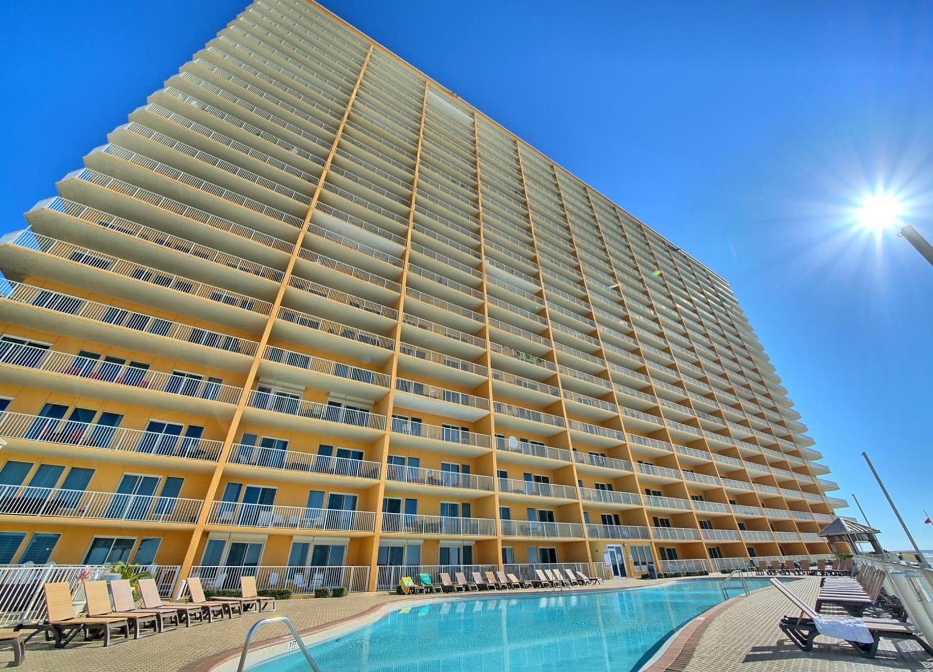 Treasure Island 2102 Beach Front featured exterior or lobby in Panama City Beach, FL — similar hotel