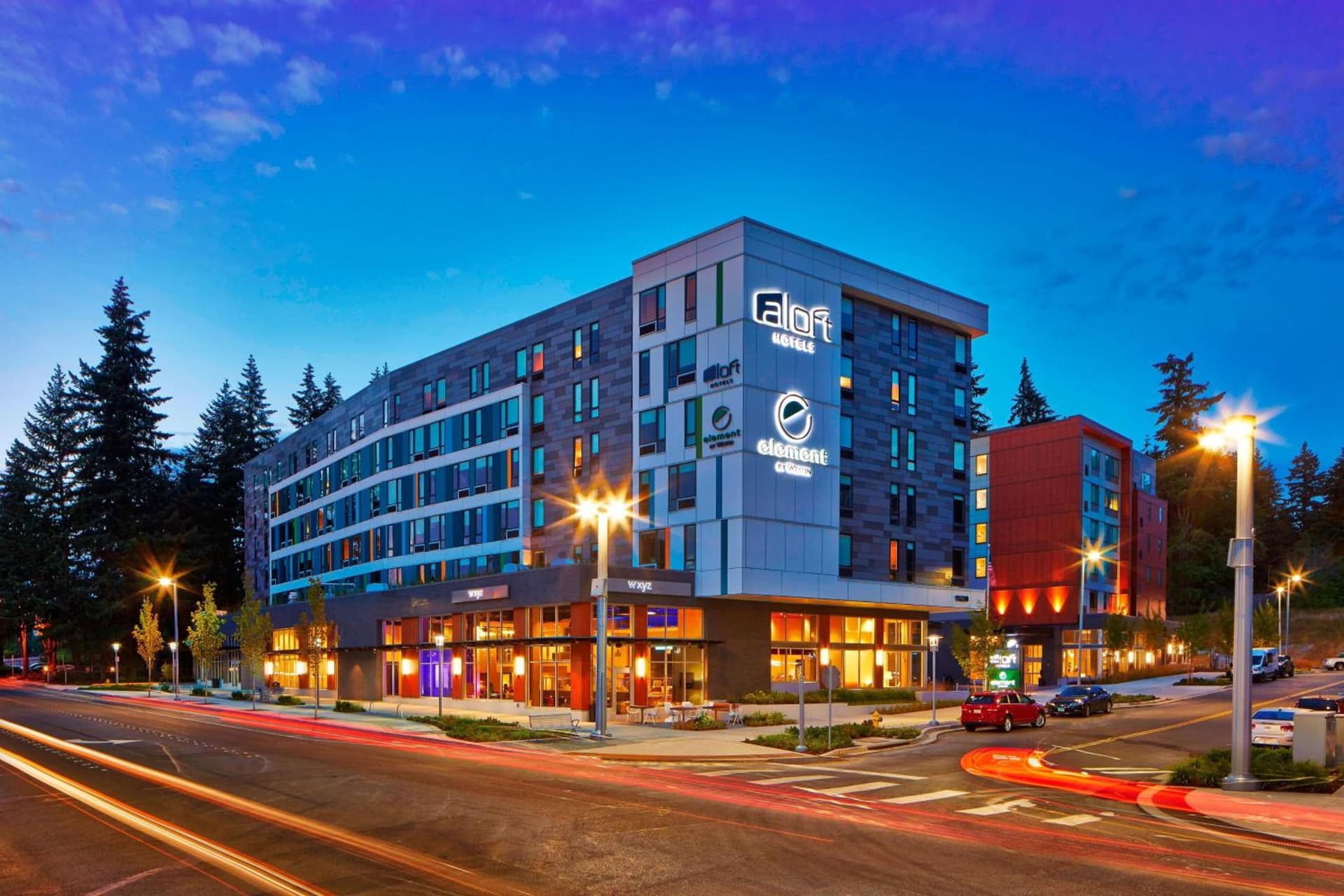 Aloft by Marriott Seattle Redmond featured exterior or lobby in Redmond, WA — similar hotel