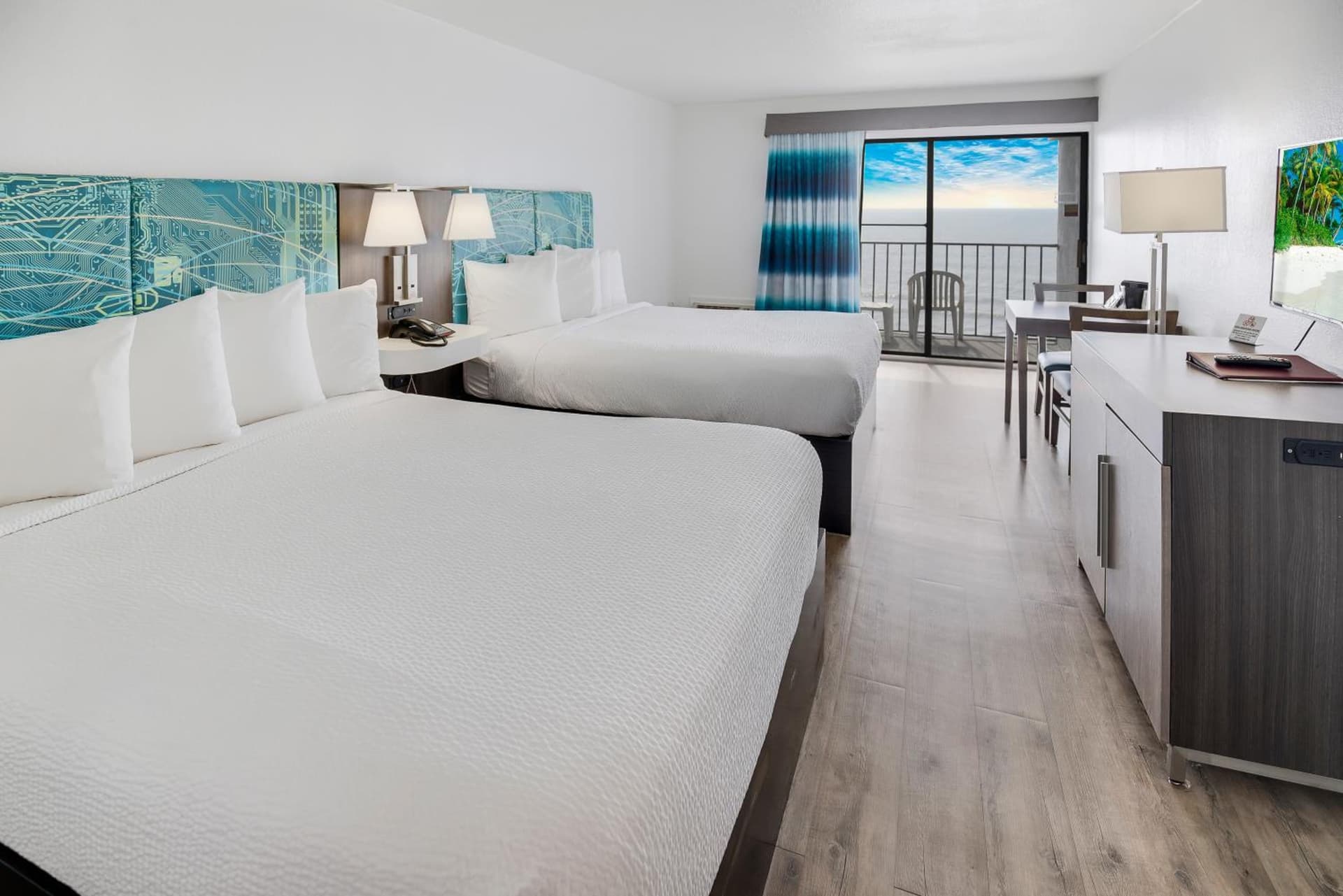 Tropical Seas Hotel property views in Myrtle Beach, SC — gallery photo 3