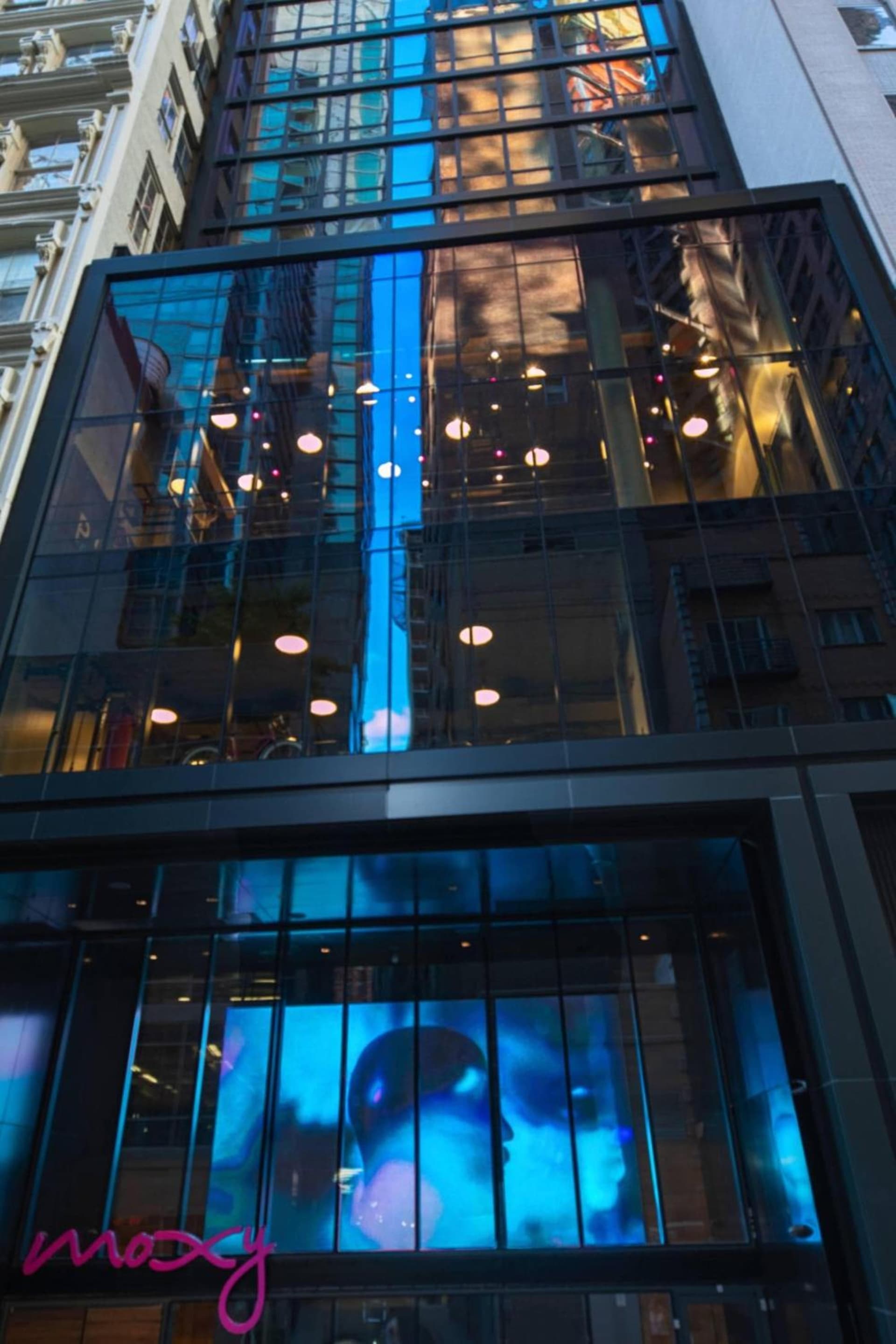 Moxy NYC Downtown property views in New York, NY — gallery photo 3