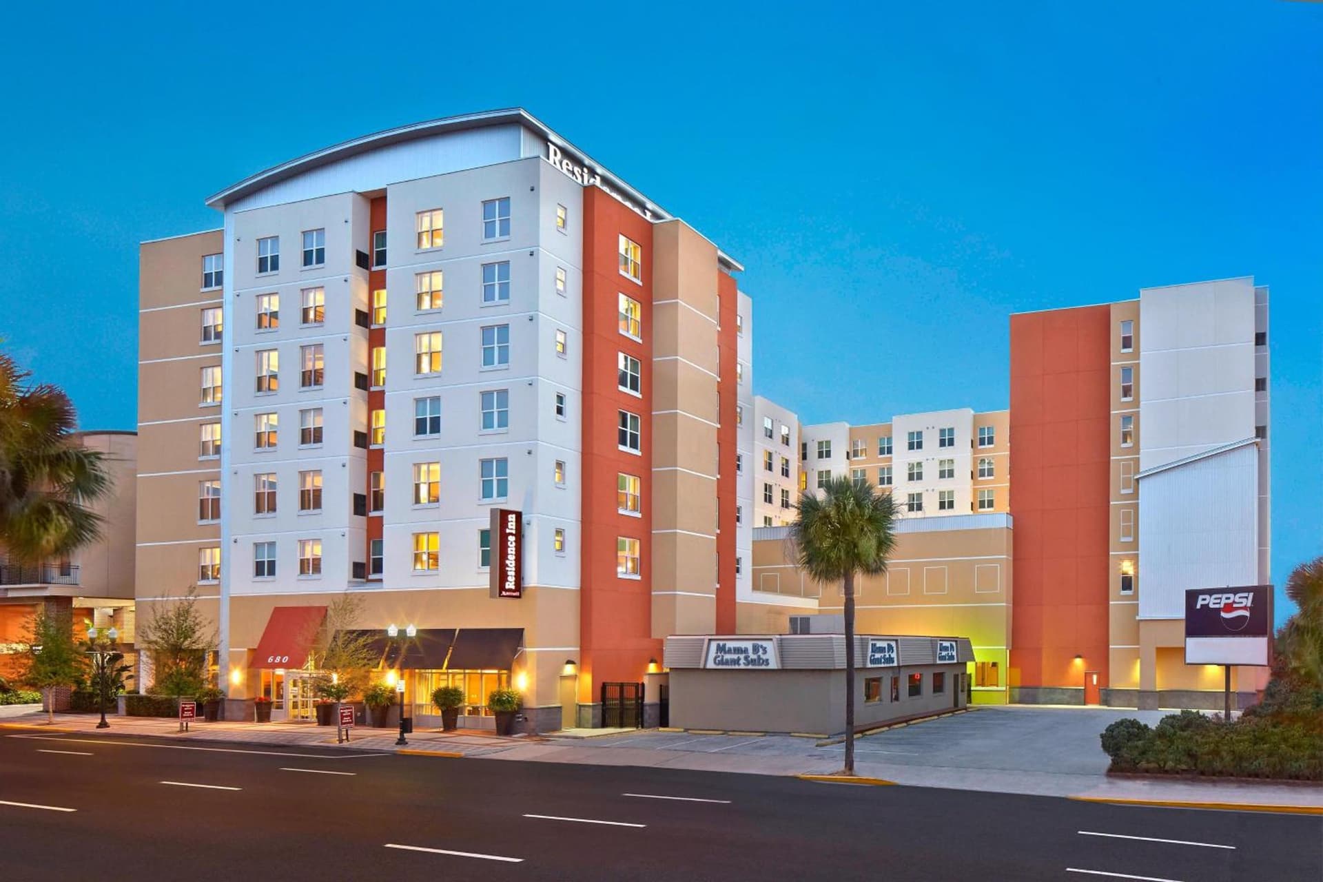 Residence Inn by Marriott Orlando Downtown featured exterior or lobby in Orlando, FL — similar hotel