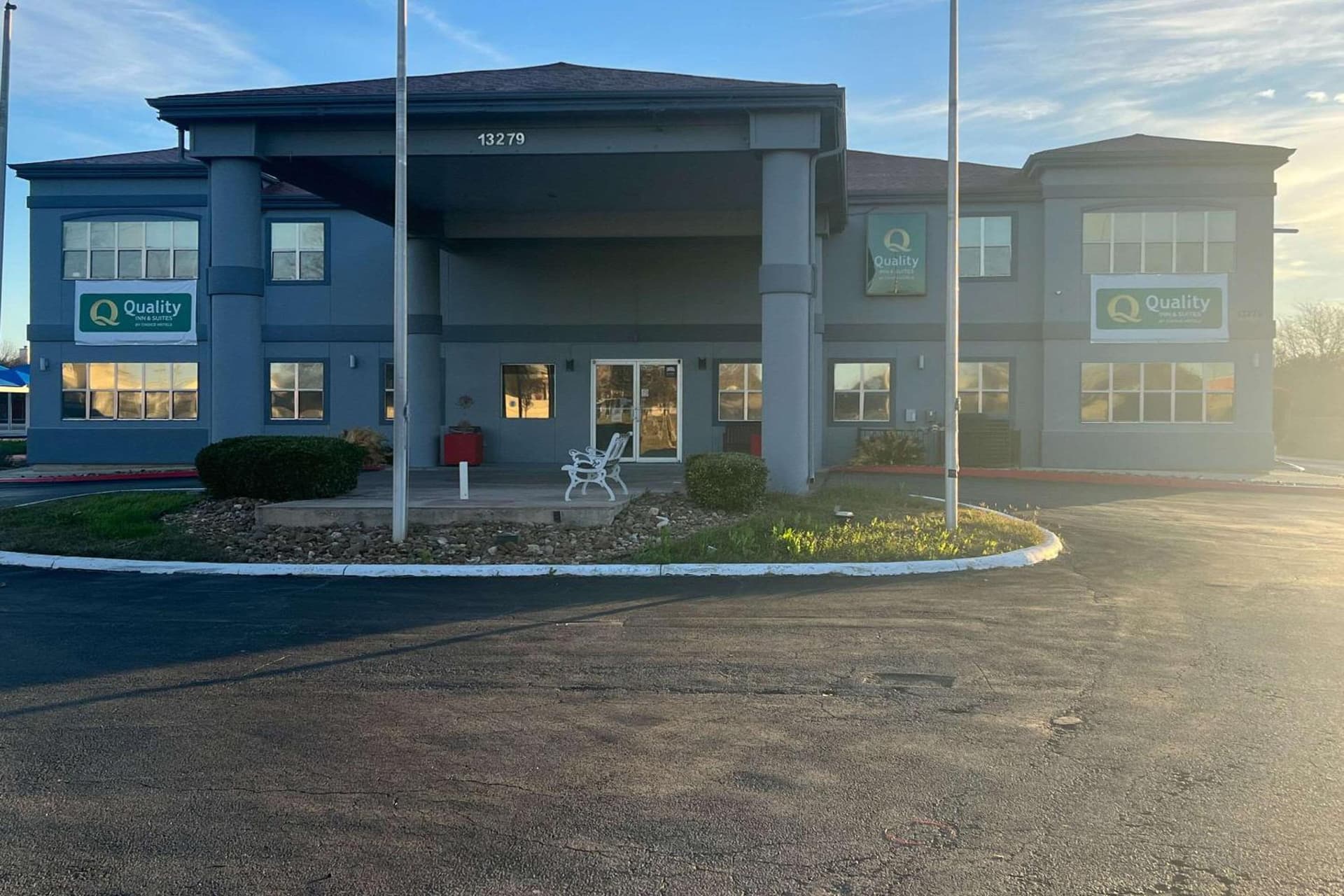 Quality Inn & Suites Near Six Flags and Medical Center featured exterior or lobby in San Antonio, TX — similar hotel