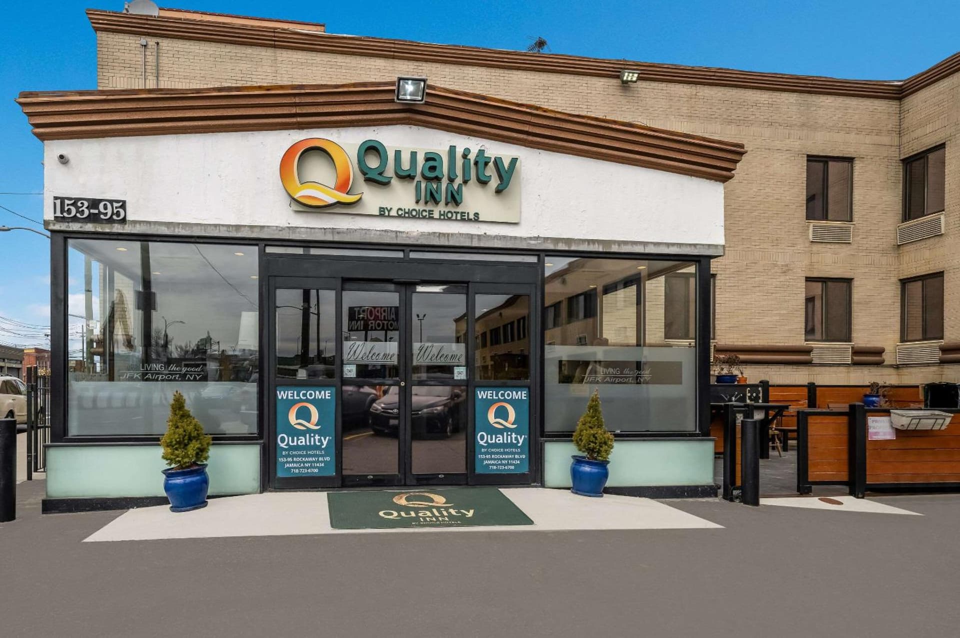 Quality Inn JFK Airport Rockaway Blvd featured exterior or lobby in Queens, NY — similar hotel