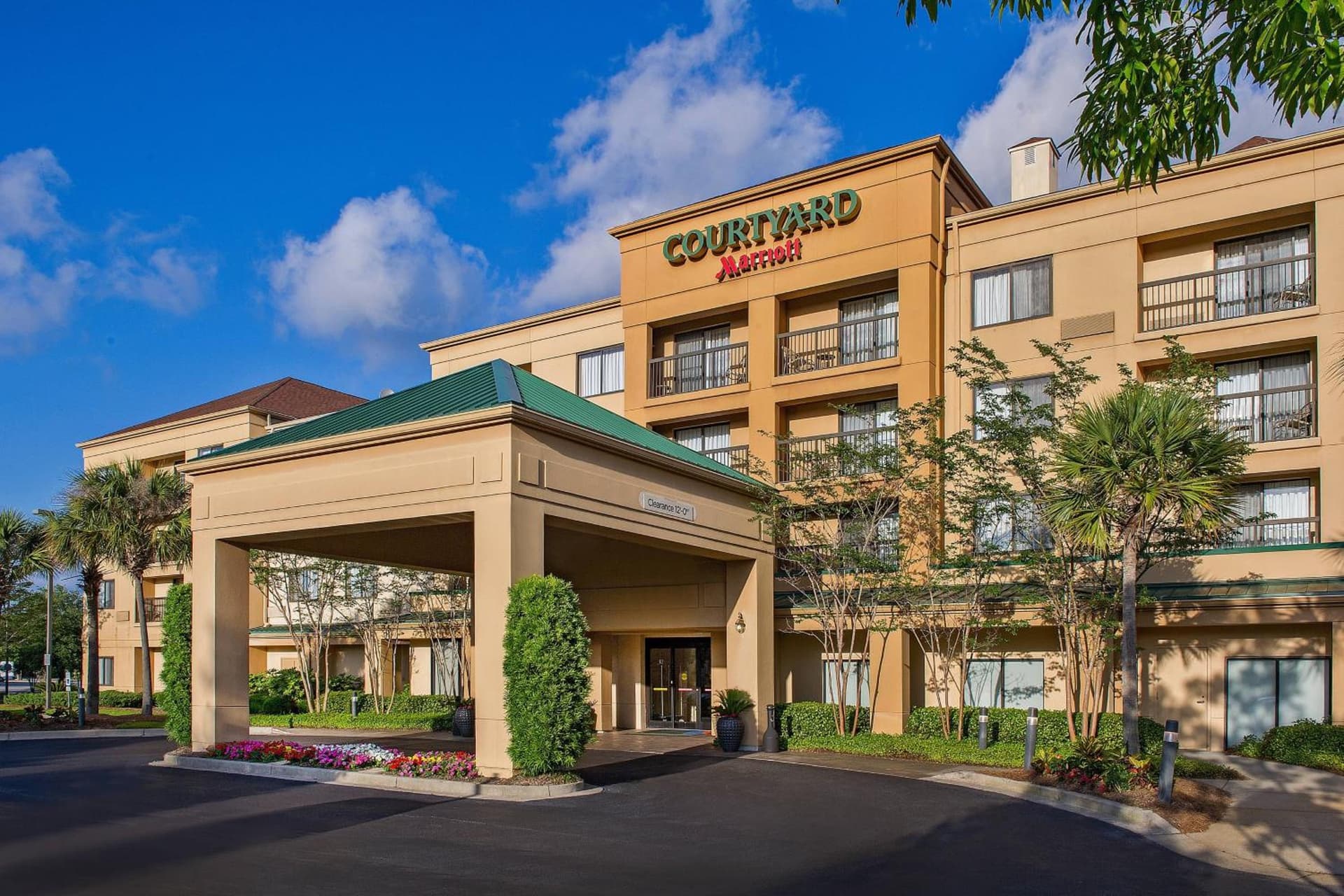 Courtyard by Marriott North Charleston Airport Coliseum exterior or lobby in Charleston, SC — main listing photo