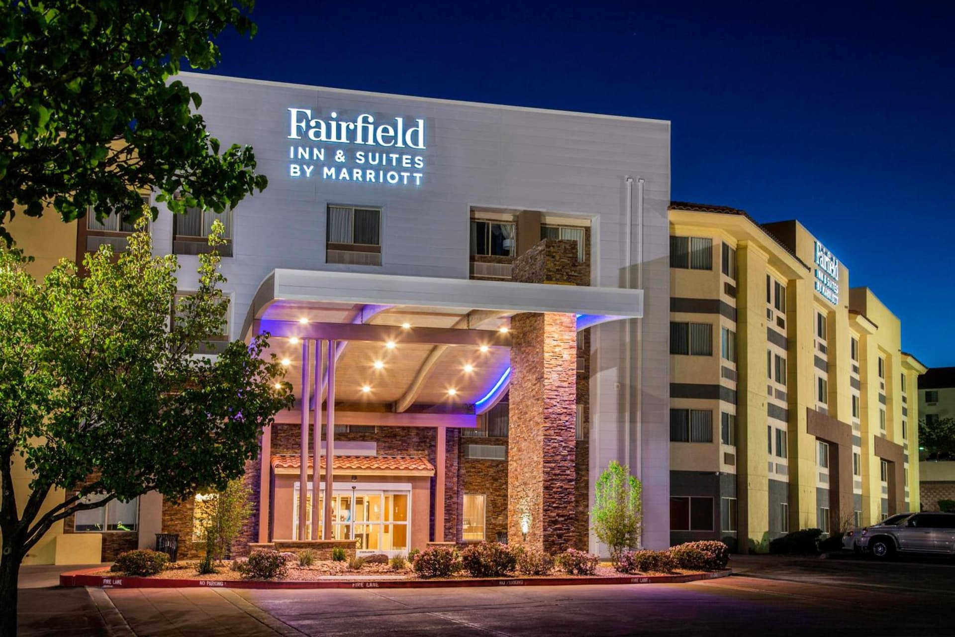Fairfield Inn & Suites by Marriott Albuquerque Airport featured exterior or lobby in Albuquerque, NM — similar hotel