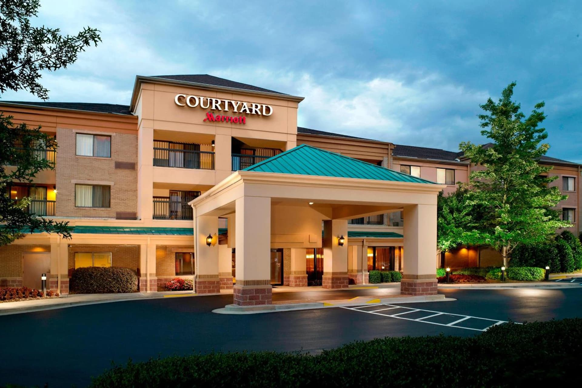 Courtyard by Marriott Atlanta Alpharetta featured exterior or lobby in Alpharetta, GA — similar hotel