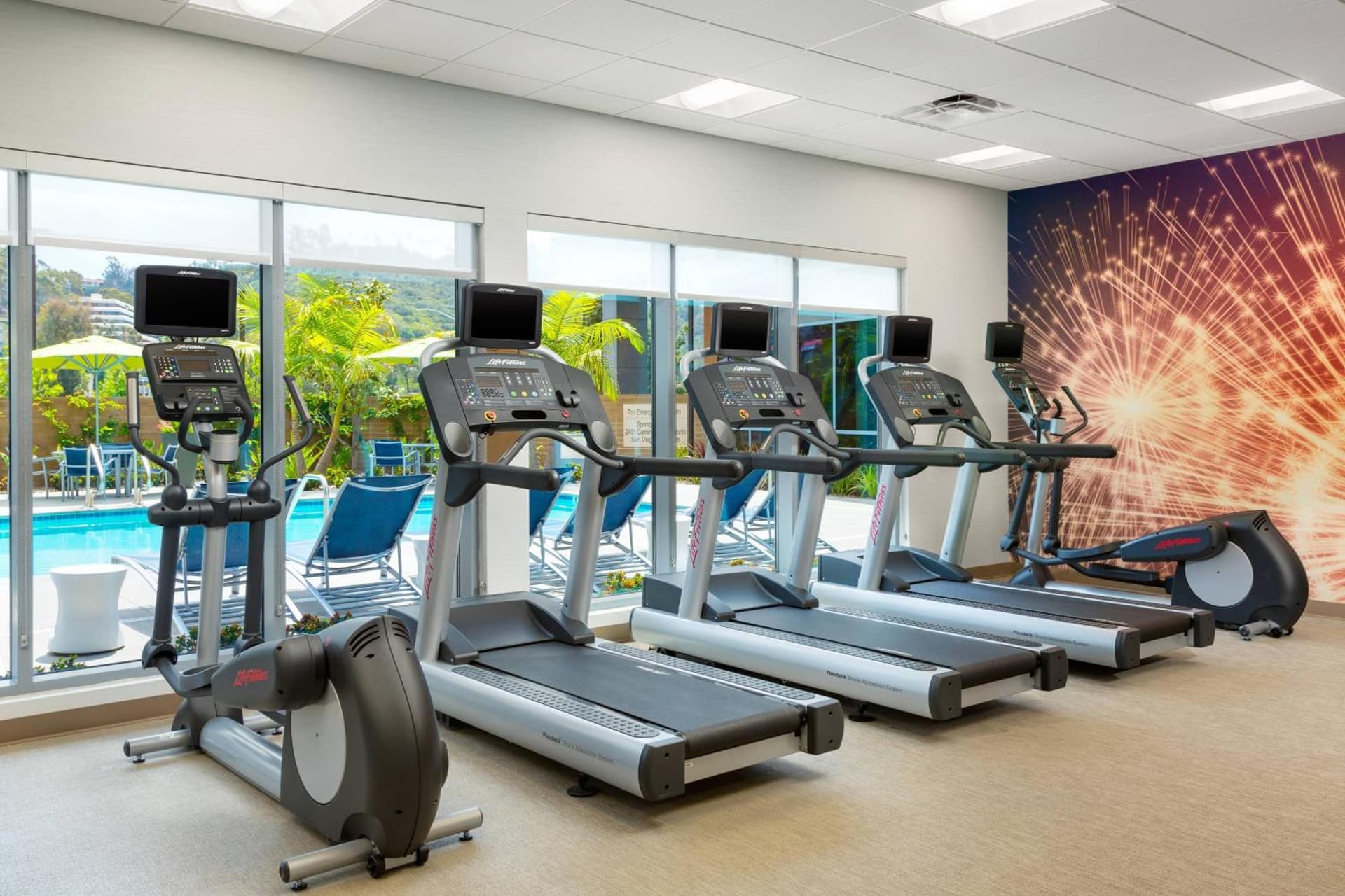 SpringHill Suites by Marriott San Diego Mission Valley property views in San Diego, CA — gallery photo 3