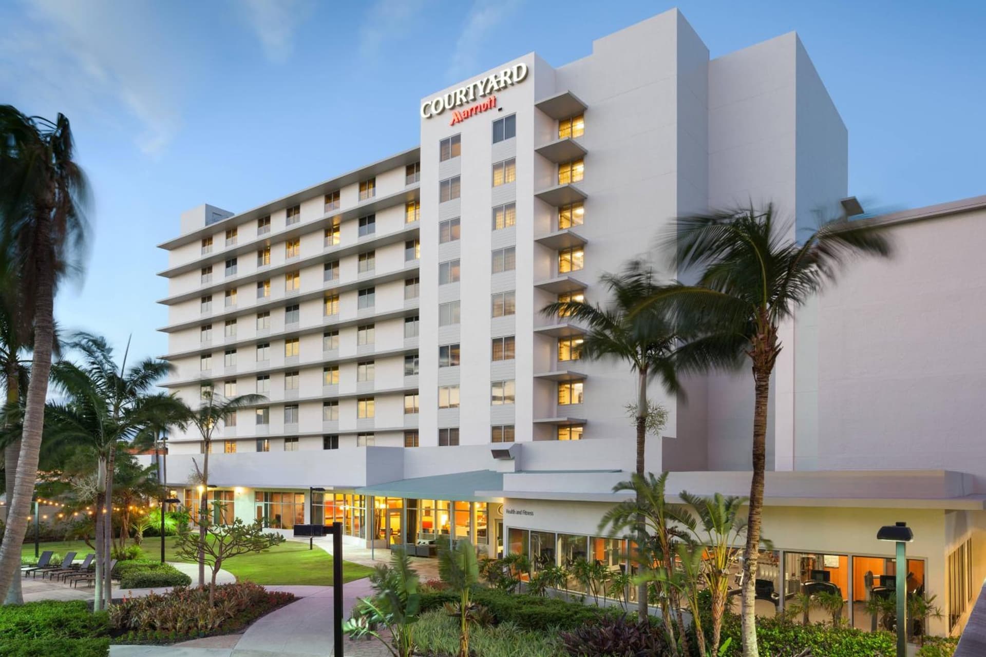 Courtyard by Marriott Miami Airport exterior or lobby in Miami, FL — main listing photo