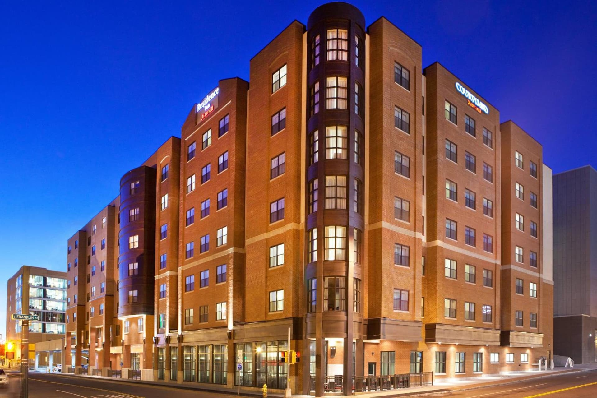 Courtyard by Marriott Syracuse Downtown at Armory Square featured exterior or lobby in Syracuse, NY — similar hotel
