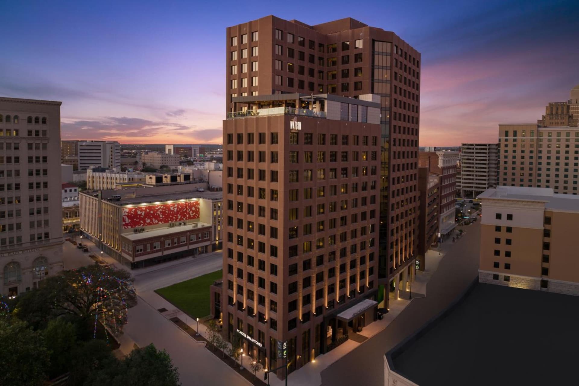 AC Hotel by Marriott San Antonio Riverwalk interior in San Antonio, TX — gallery photo 2