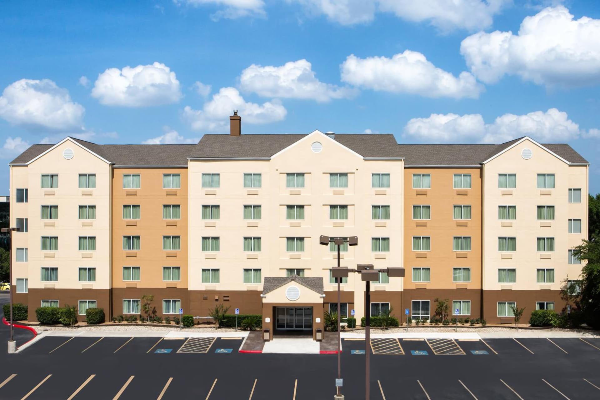 Fairfield Inn & Suites by Marriott San Antonio Airport/North Star Mall featured exterior or lobby in San Antonio, TX — similar hotel