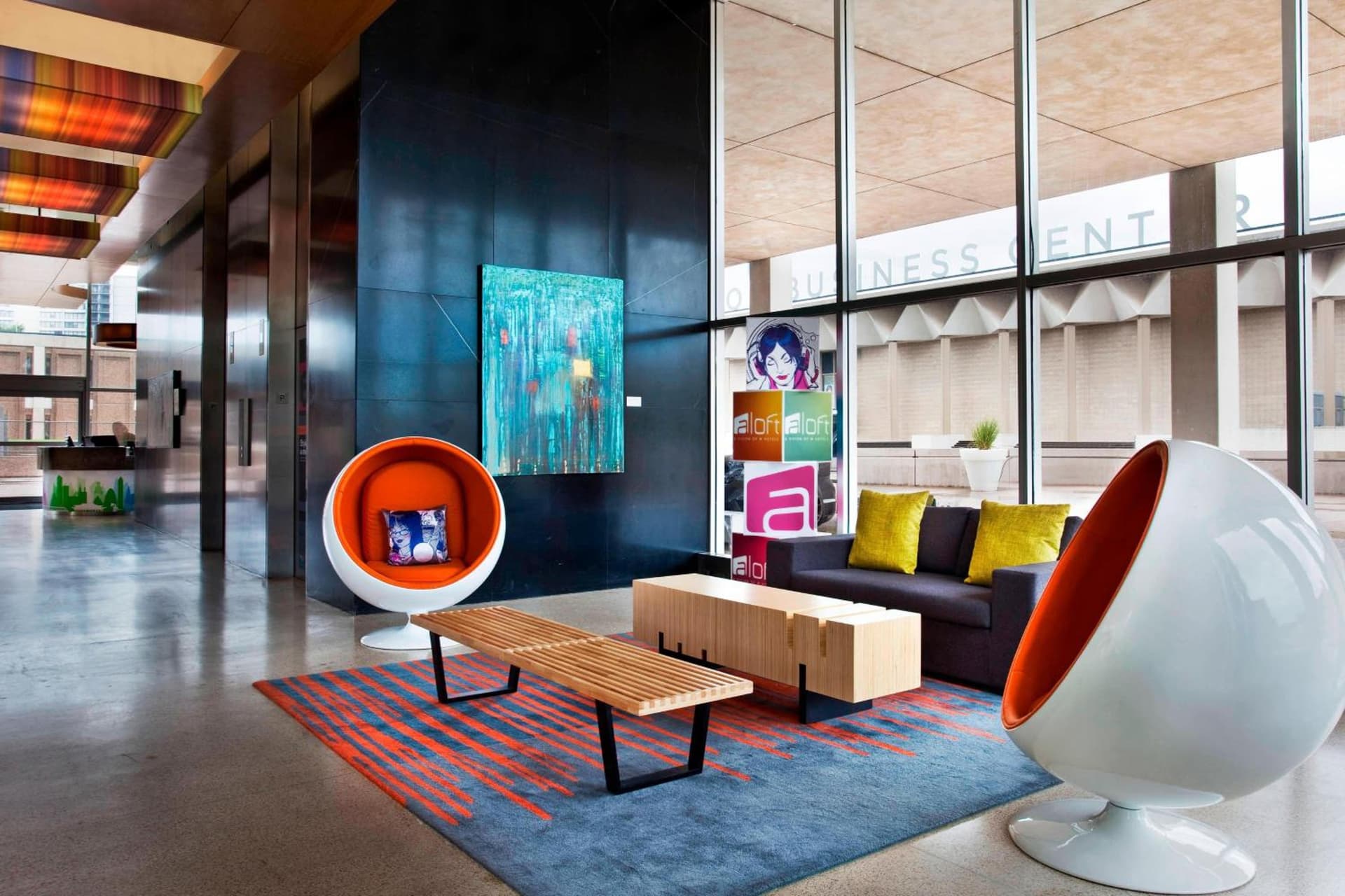 Aloft by Marriott Tulsa Downtown interior in Tulsa, OK — gallery photo 2