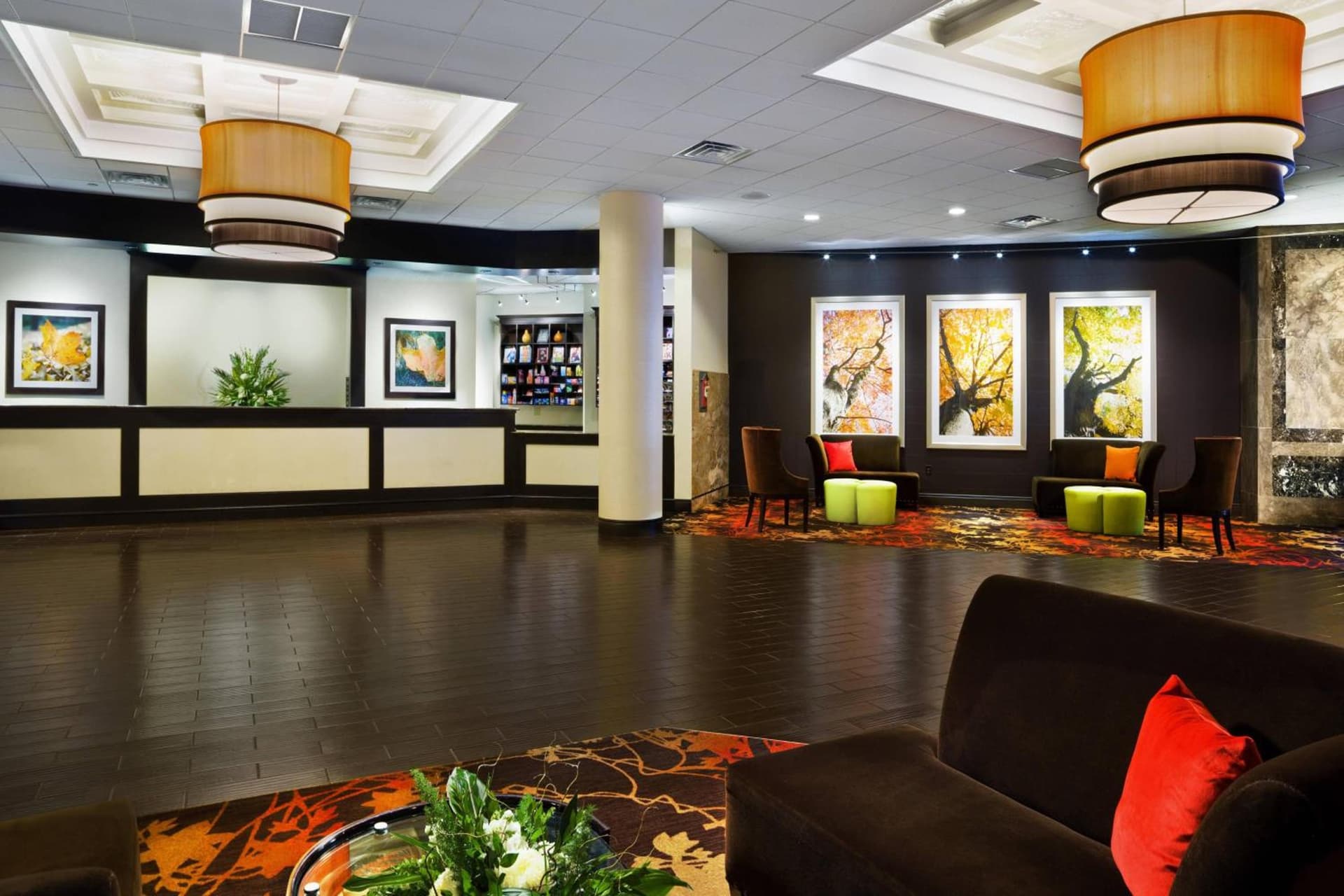 Sheraton Springfield Monarch Place Hotel interior in Springfield, MA — gallery photo 2