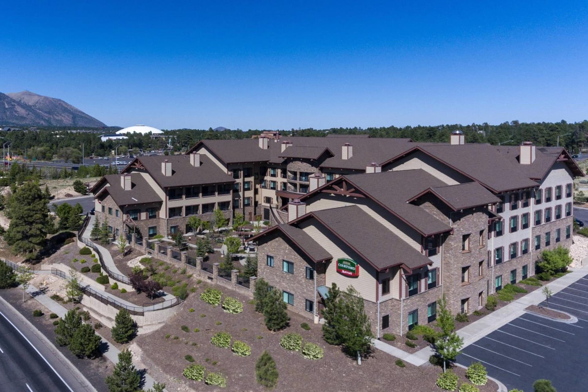 Courtyard by Marriott Flagstaff featured exterior or lobby in Flagstaff, AZ — similar hotel