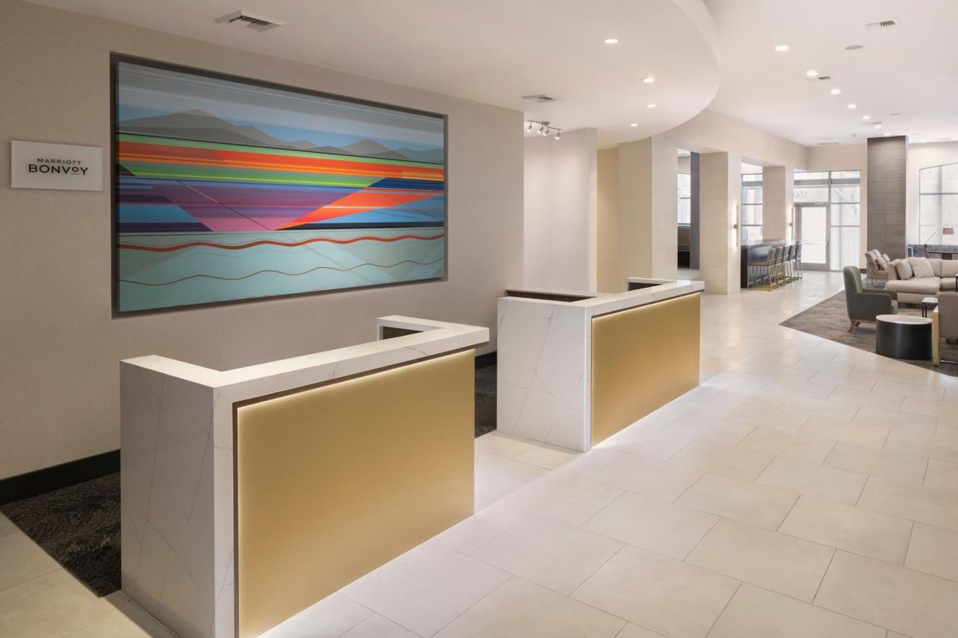 Residence Inn by Marriott Sacramento Downtown at Capitol Park interior in Sacramento, CA — gallery photo 2