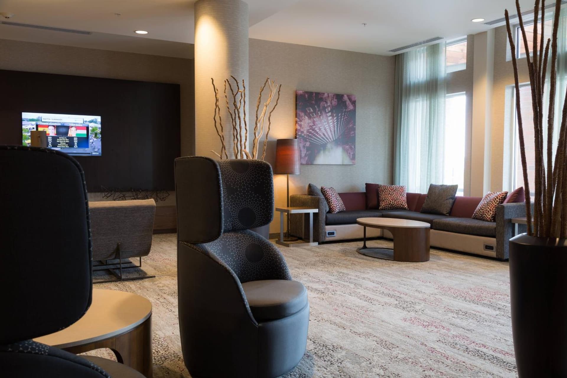 Courtyard by Marriott Morgantown property views in Morgantown, WV — gallery photo 3