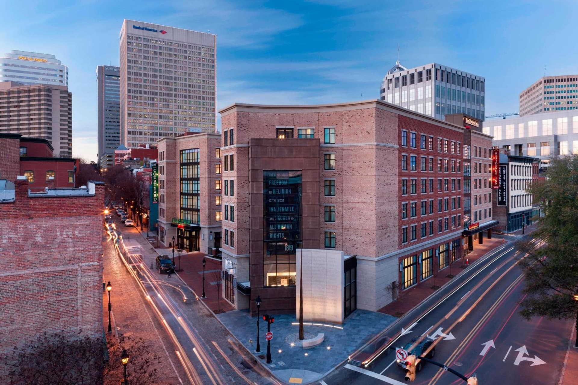 Courtyard by Marriott Richmond Downtown featured exterior or lobby in Richmond, VA — similar hotel