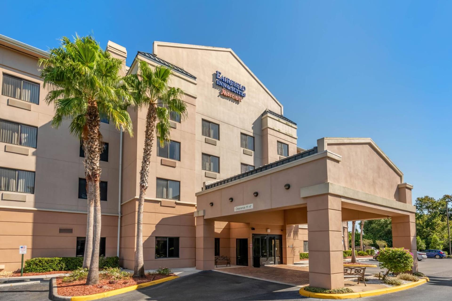 Fairfield Inn and Suites Holiday Tarpon Springs featured exterior or lobby in Holiday, FL — similar hotel