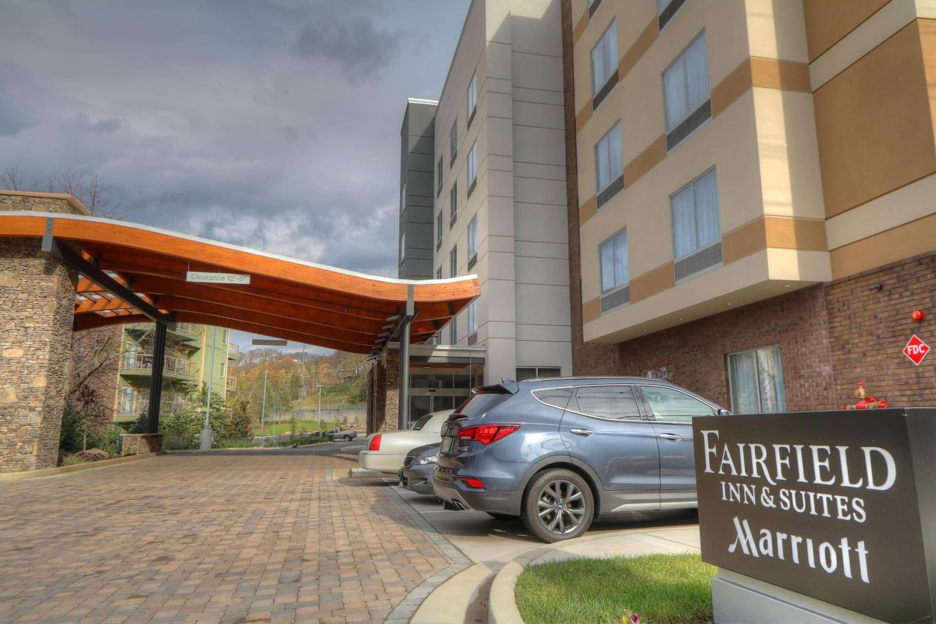 Fairfield Inn & Suites by Marriott Gatlinburg Downtown property views in Gatlinburg, TN — gallery photo 3