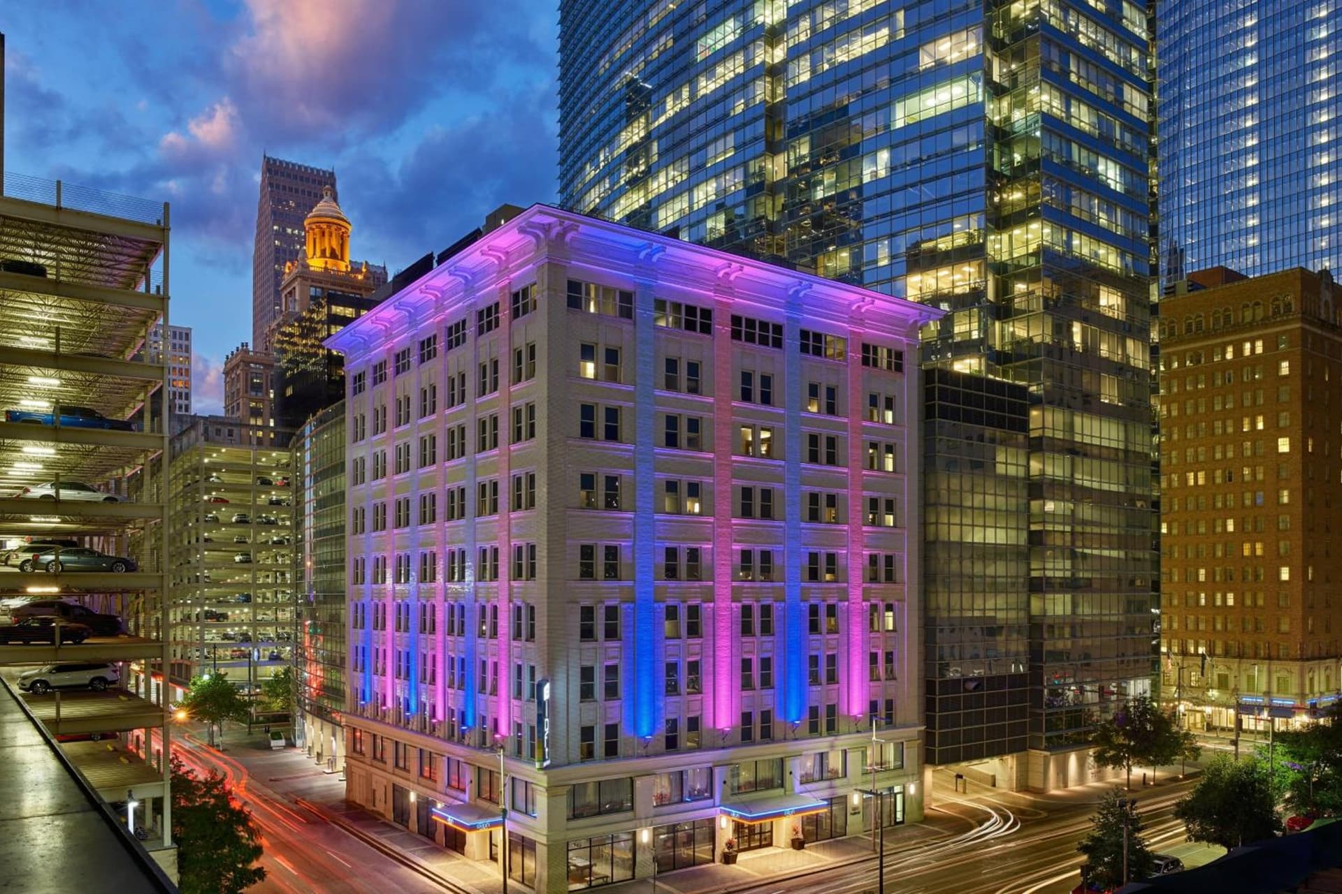 Aloft by Marriott Houston Downtown featured exterior or lobby in Houston, TX — similar hotel