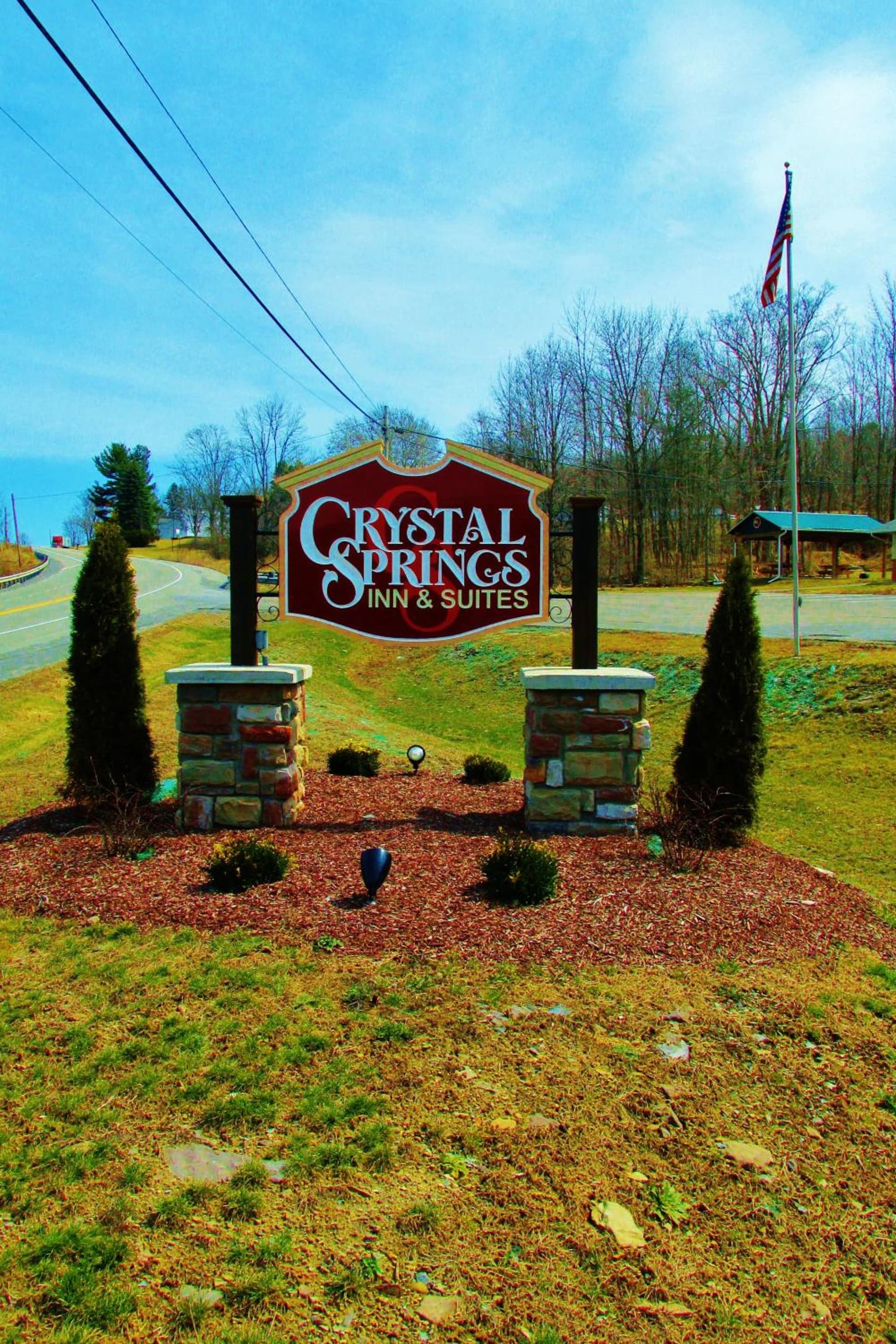 Crystal Springs Inn and Suites property views in Towanda, PA — gallery photo 3