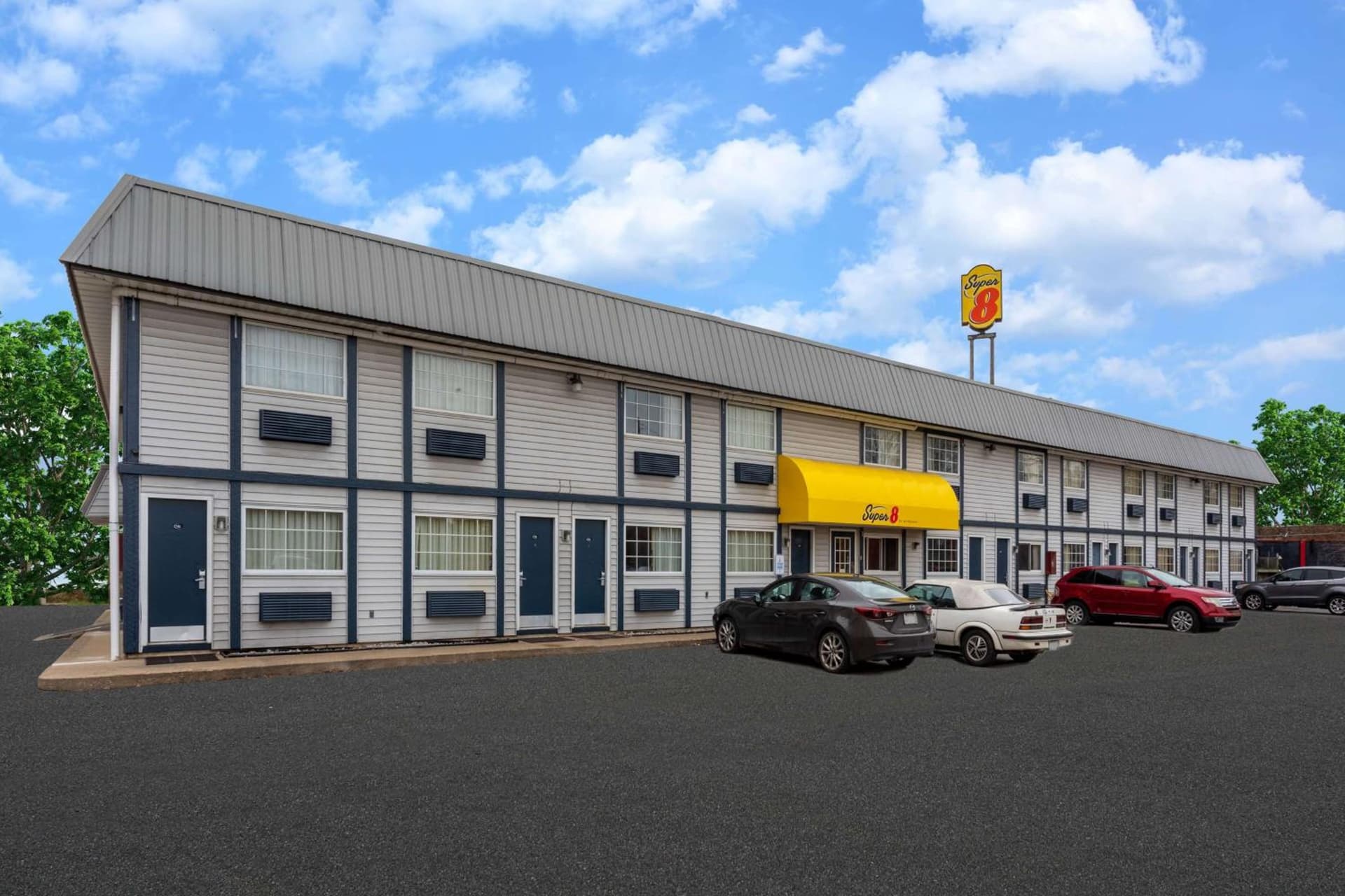 Super 8 by Wyndham Wooster featured exterior or lobby in Wooster, OH — similar hotel