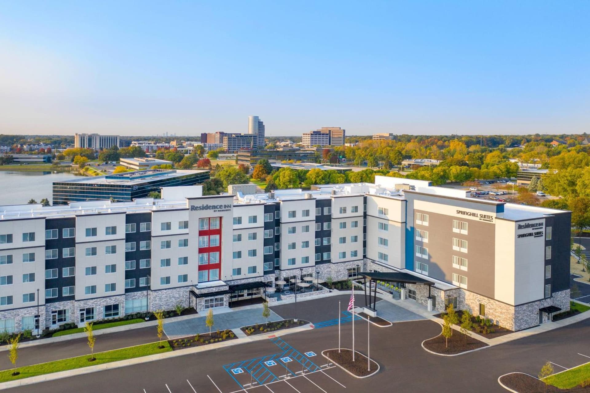 SpringHill Suites by Marriott Indianapolis Keystone interior in Indianapolis, IN — gallery photo 2