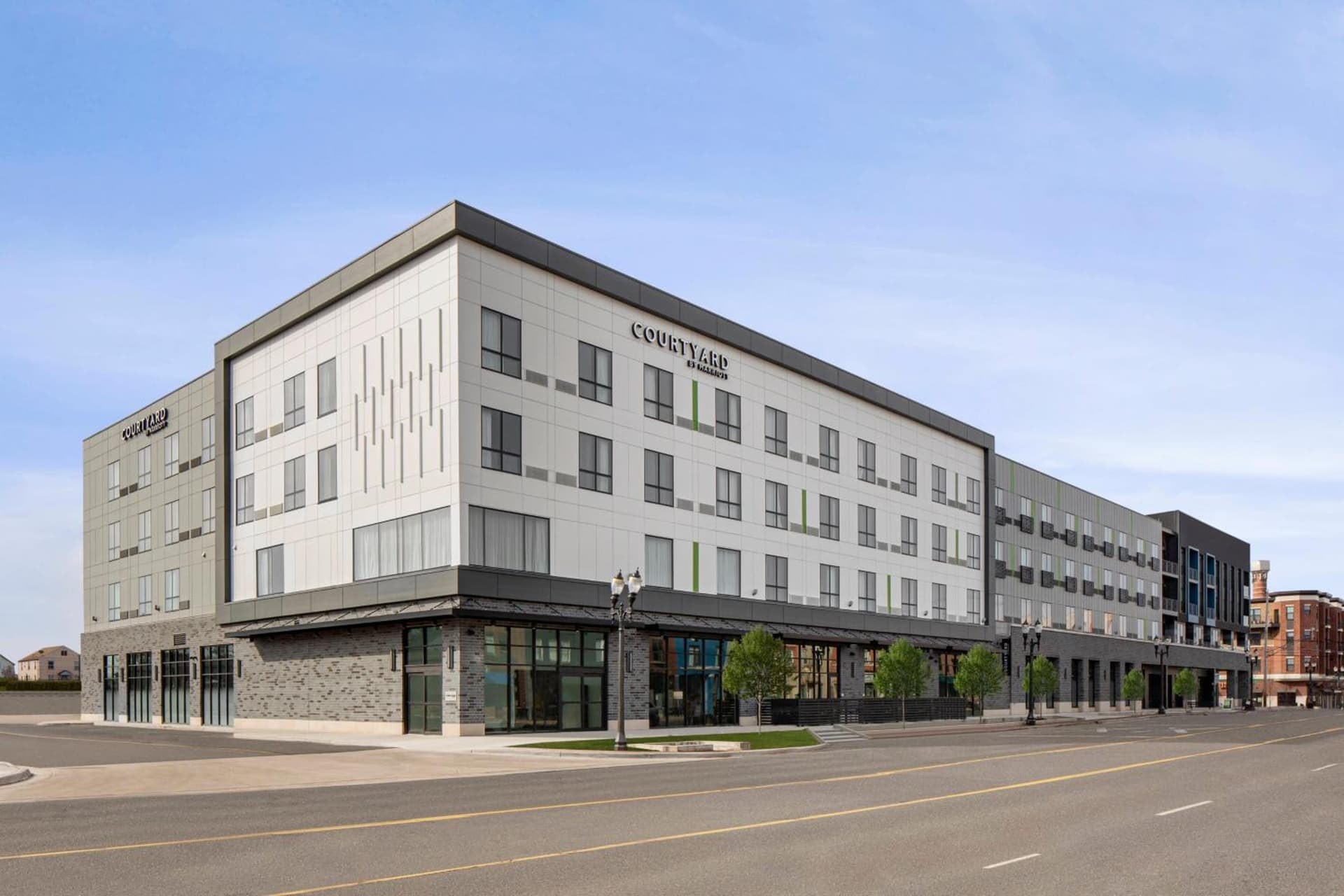 Courtyard by Marriott Lansing Downtown featured exterior or lobby in Lansing, MI — similar hotel