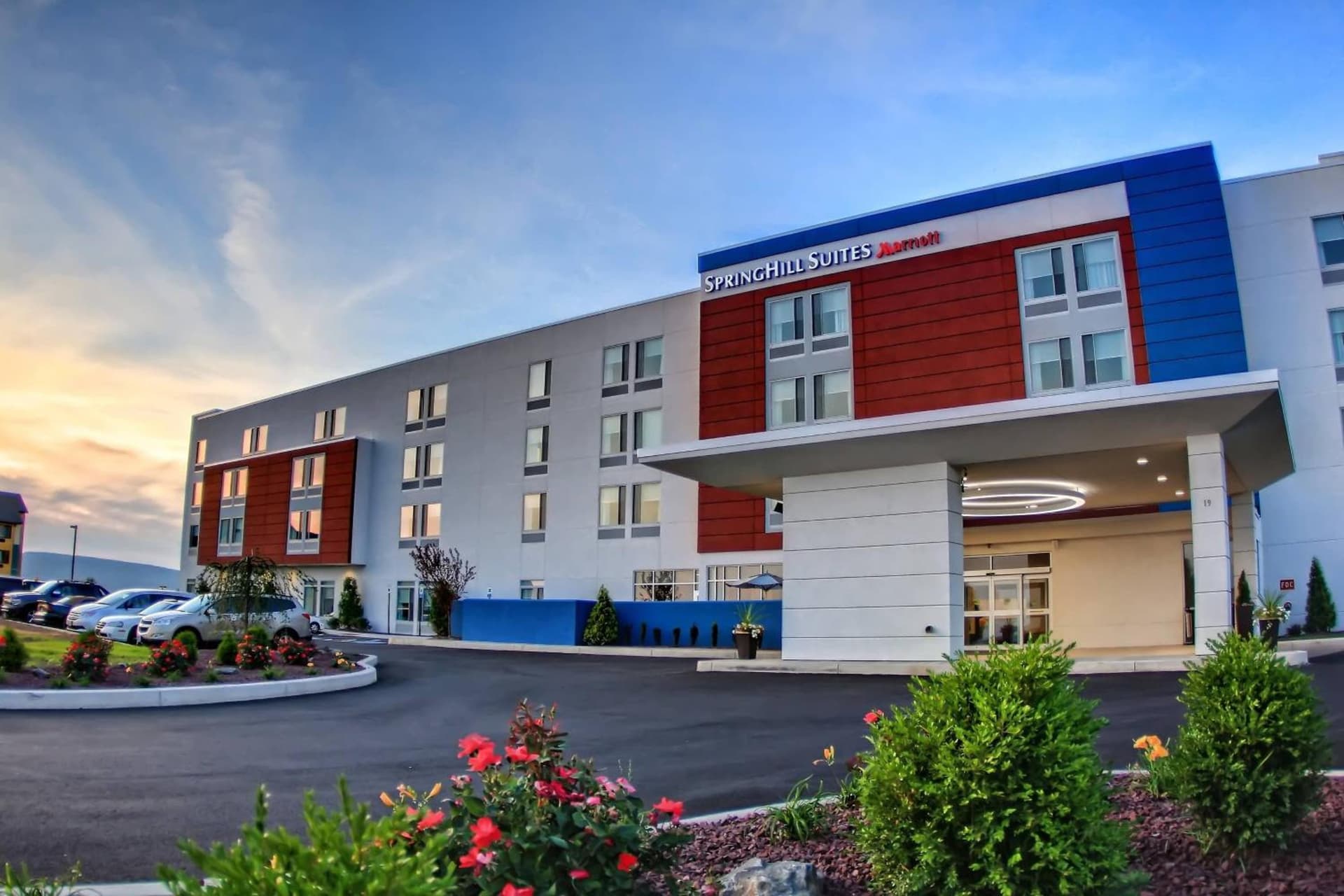 SpringHill Suites by Marriott Scranton Montage Mountain featured exterior or lobby in Moosic, PA — similar hotel