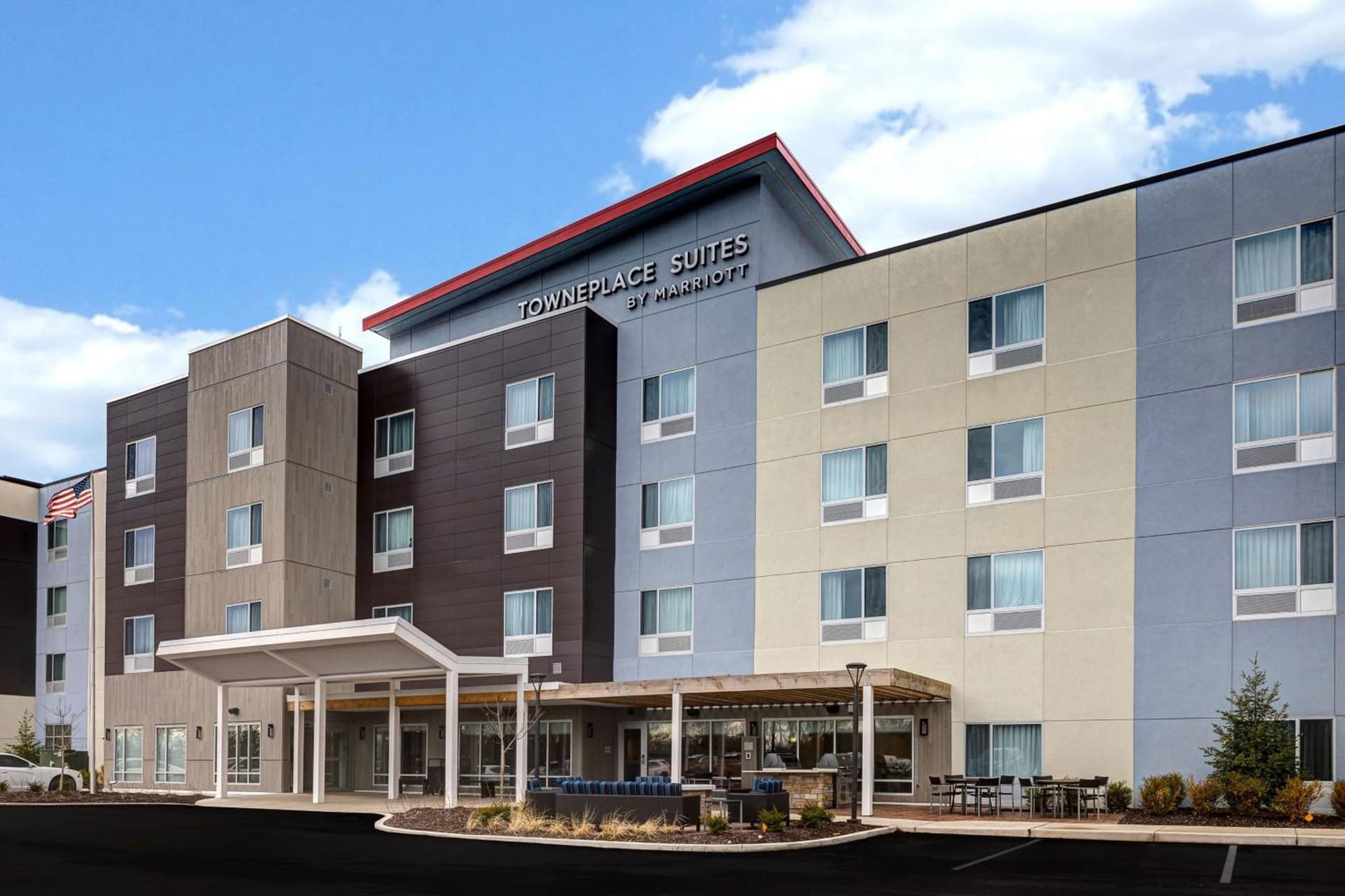 TownePlace Suites by Marriott Monroe featured exterior or lobby in Monroe, MI — similar hotel