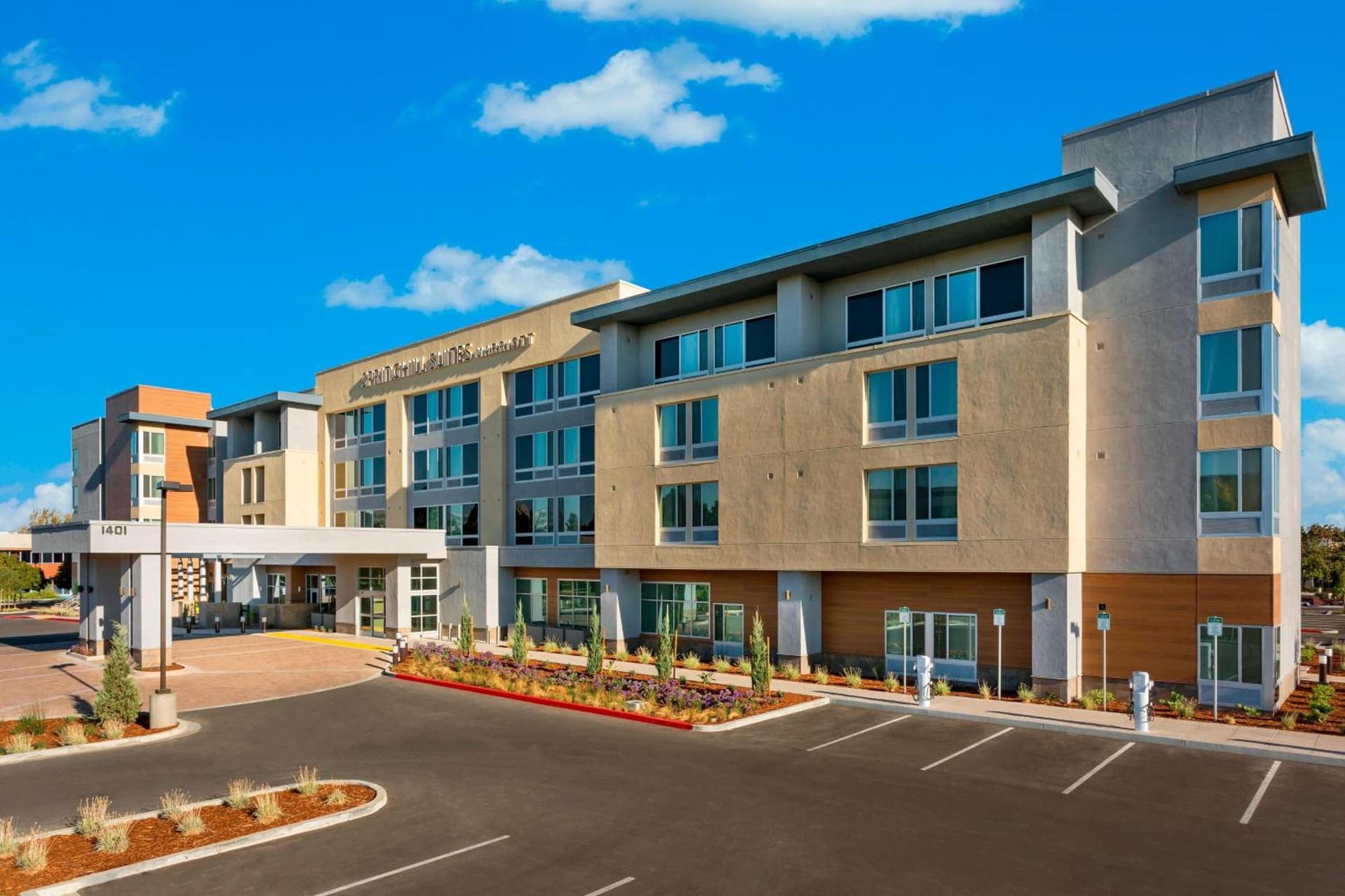 SpringHill Suites by Marriott Belmont Redwood Shores featured exterior or lobby in Belmont, CA — similar hotel